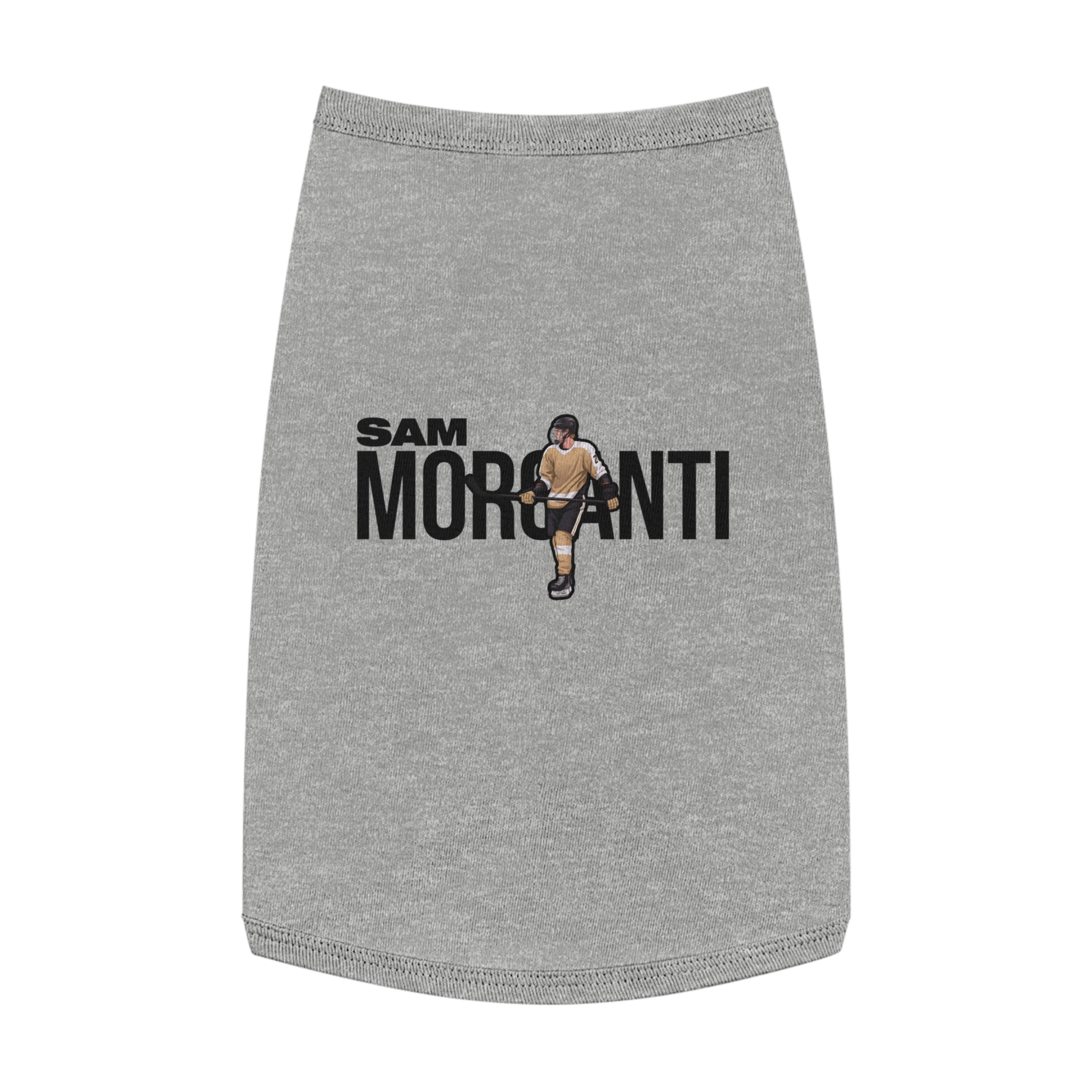 Pet Tank Top — character_player_name in White
