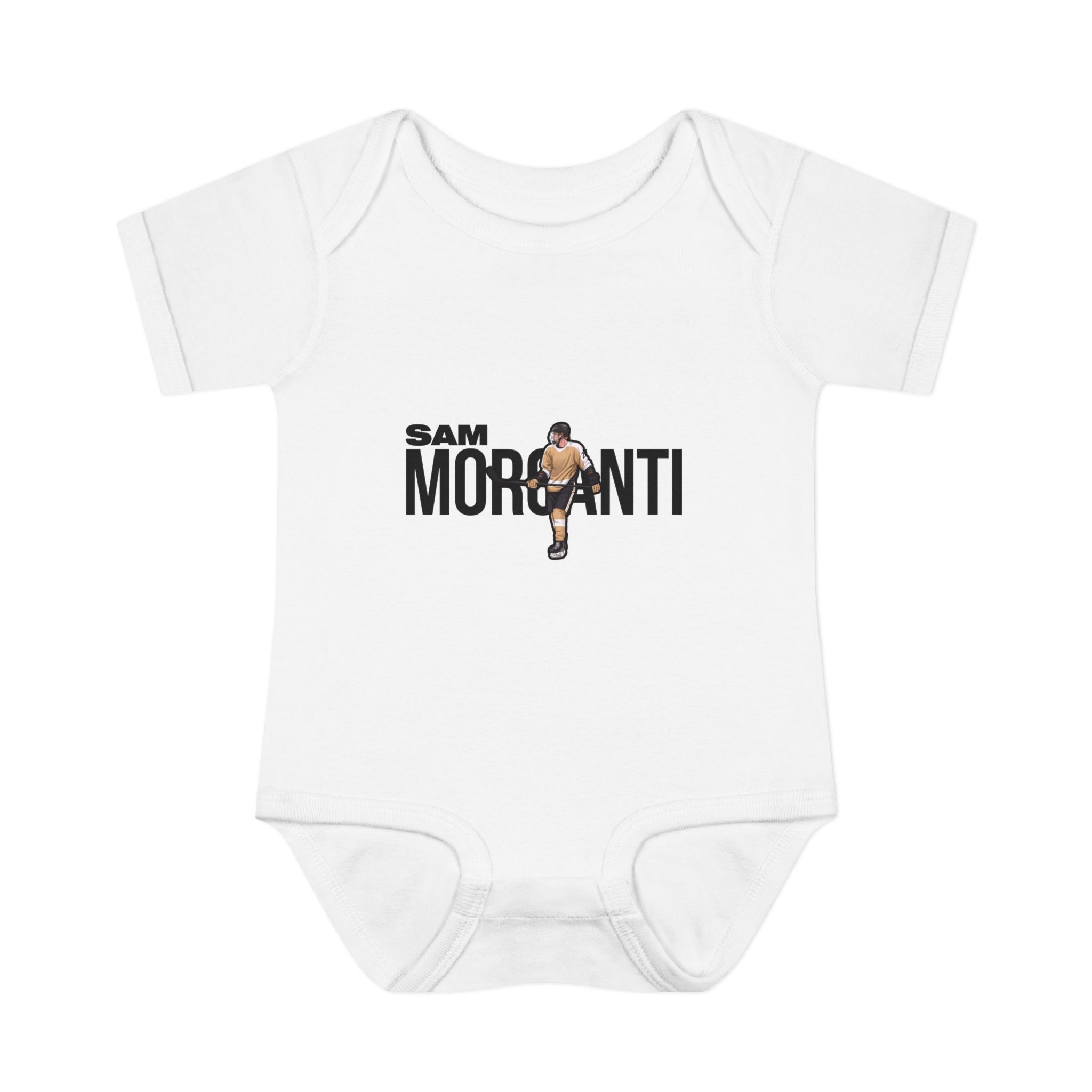 Baby Onesie — character_player_name in White