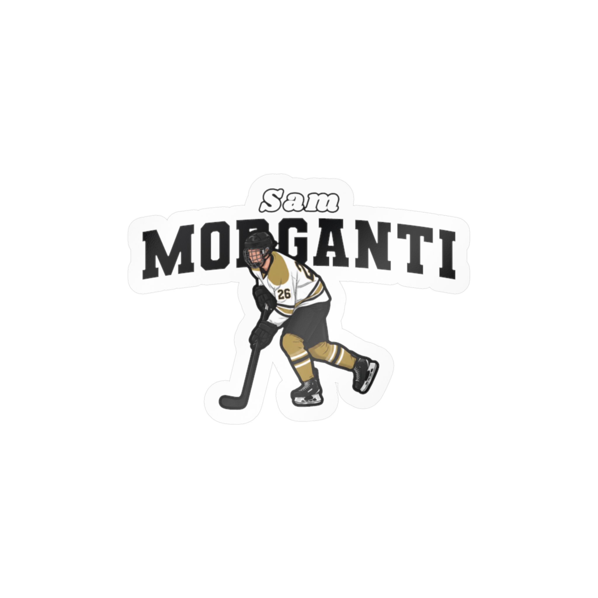 Vinyl Sticker — character_name_arch in Classic