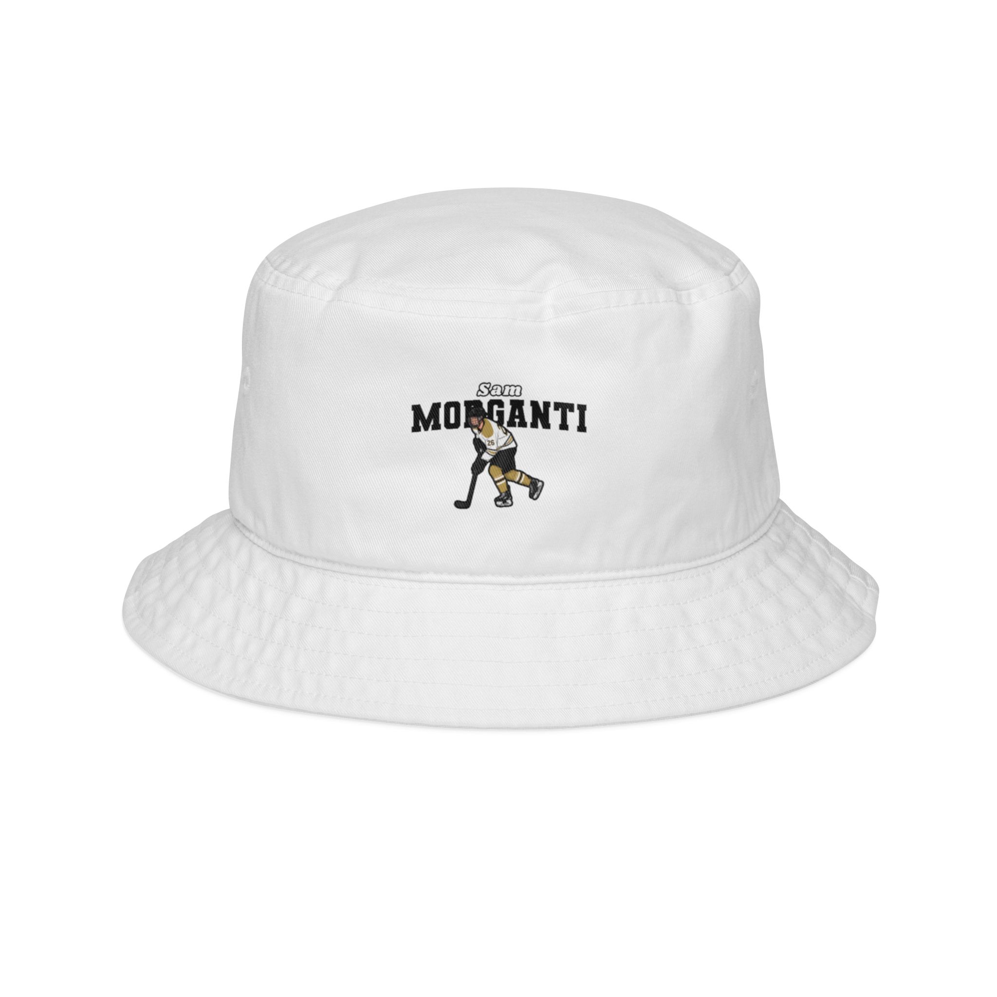 Bucket Hat — character_name_arch in White