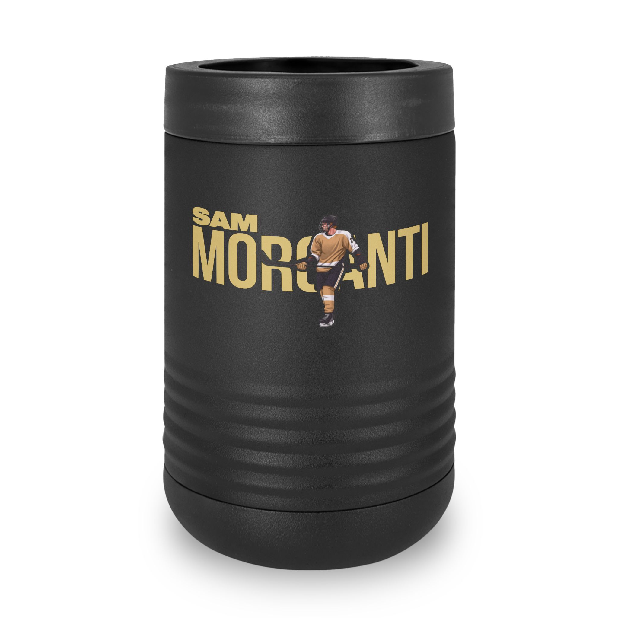 Stainless Can Cooler — character_player_name in Black