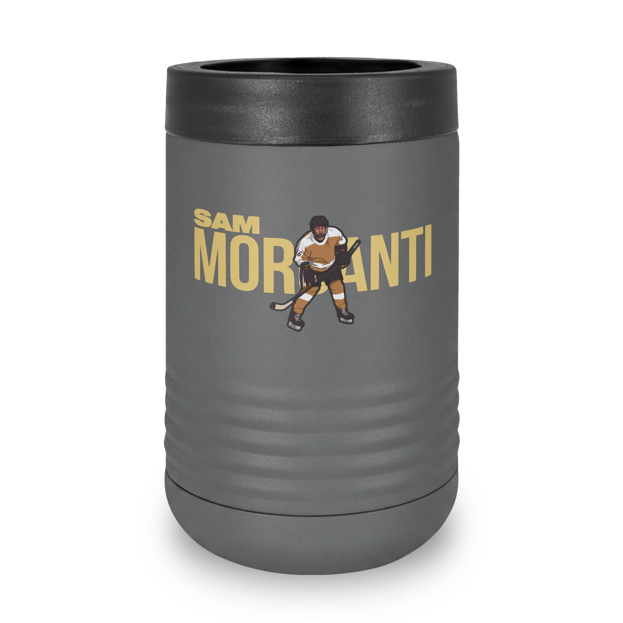 Stainless Can Cooler — character_player_name in Grey