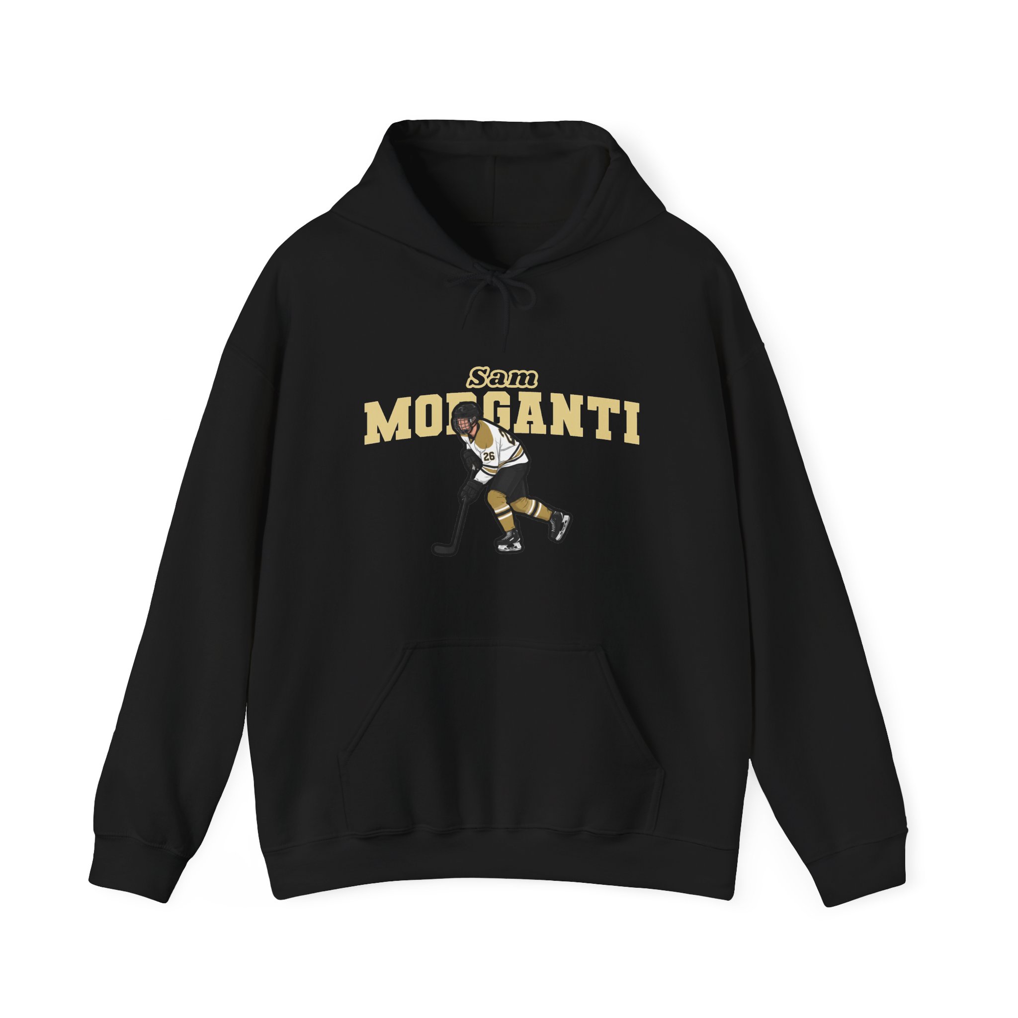 Hoodie — character_name_arch in Black