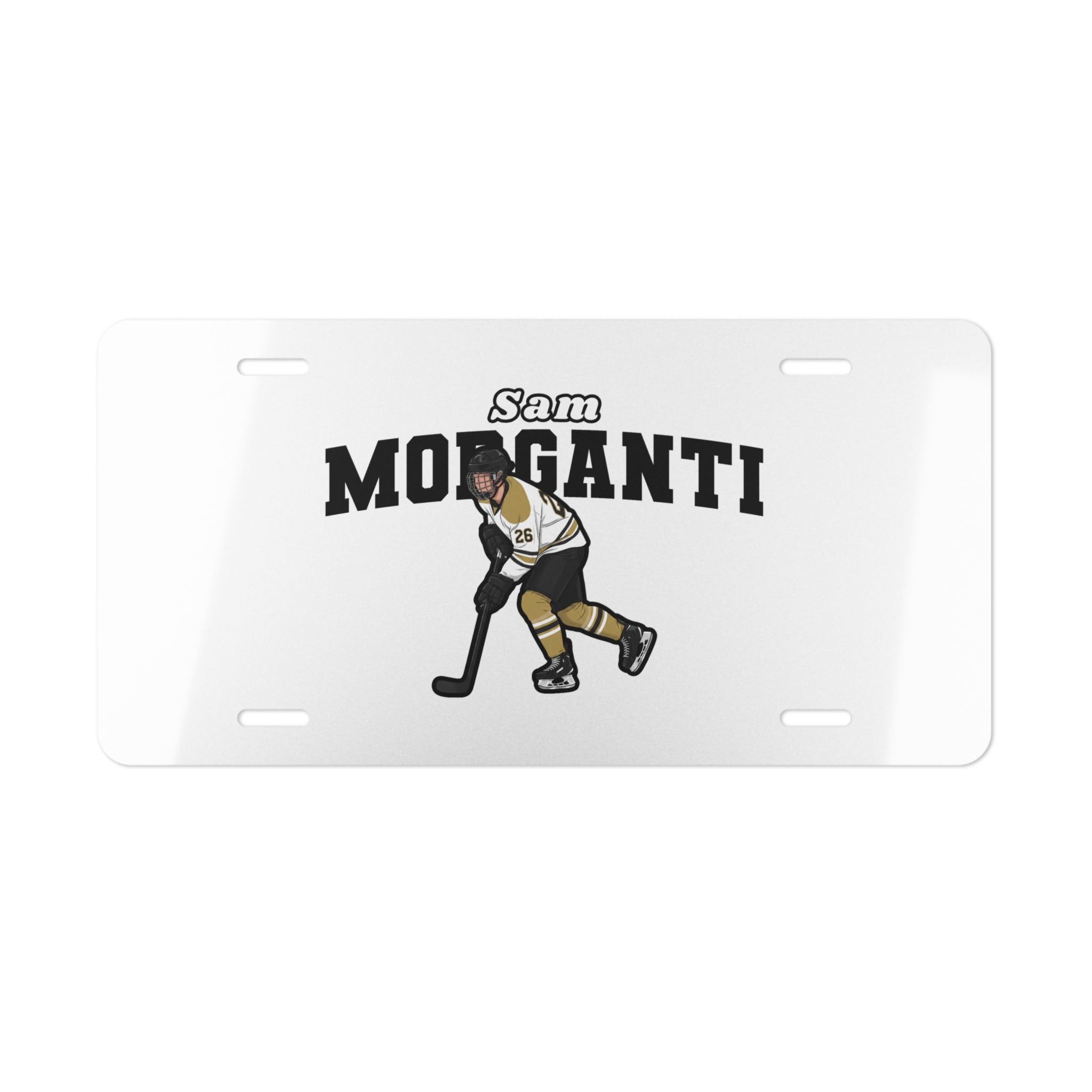 License Plate — character_name_arch in Classic