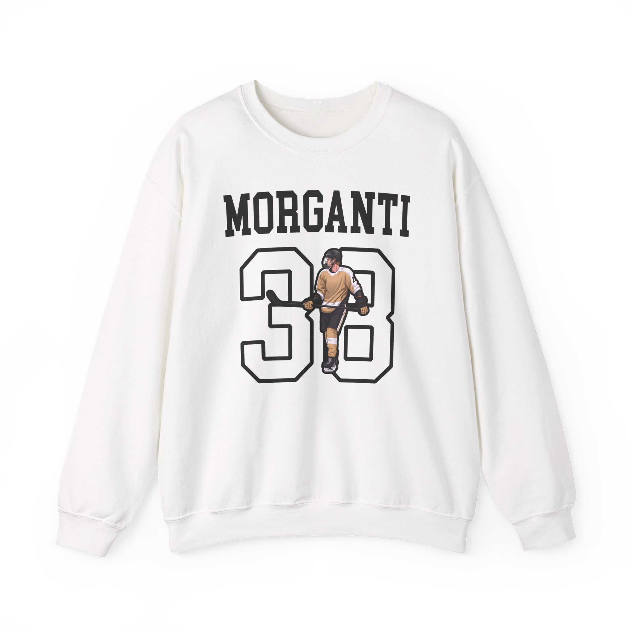 Crewneck Sweatshirt — character_shirsey in White