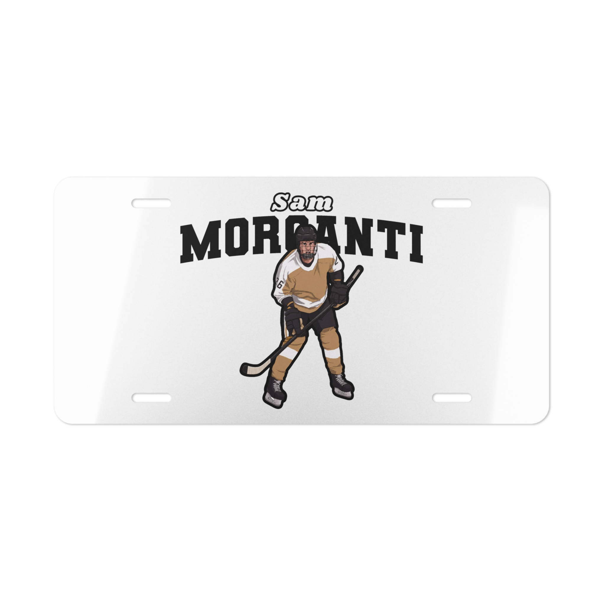 License Plate — character_name_arch in Classic