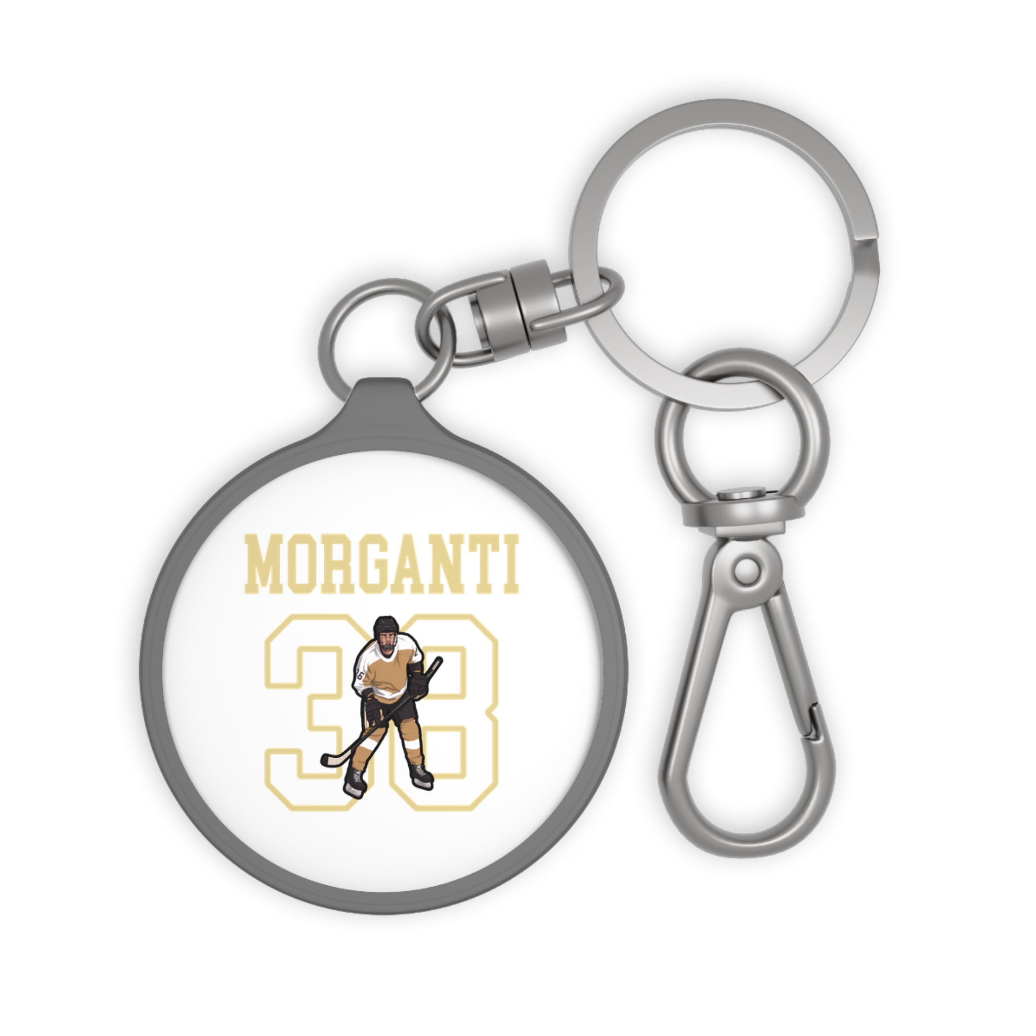 Keychain — character_shirsey in Grey