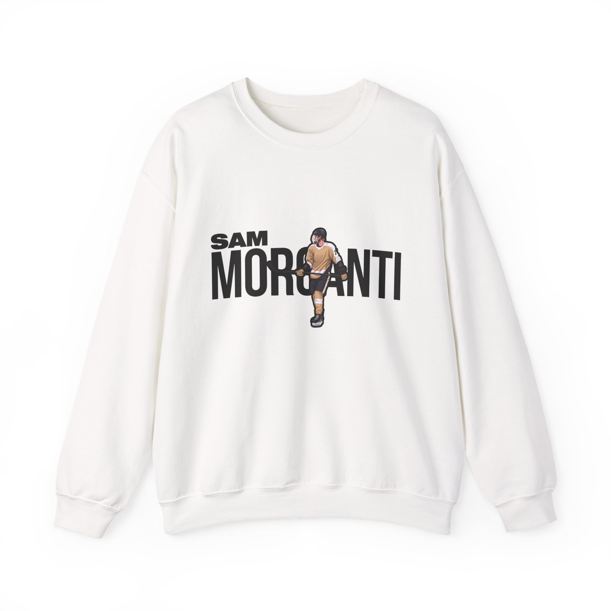 Crewneck Sweatshirt — character_player_name in White