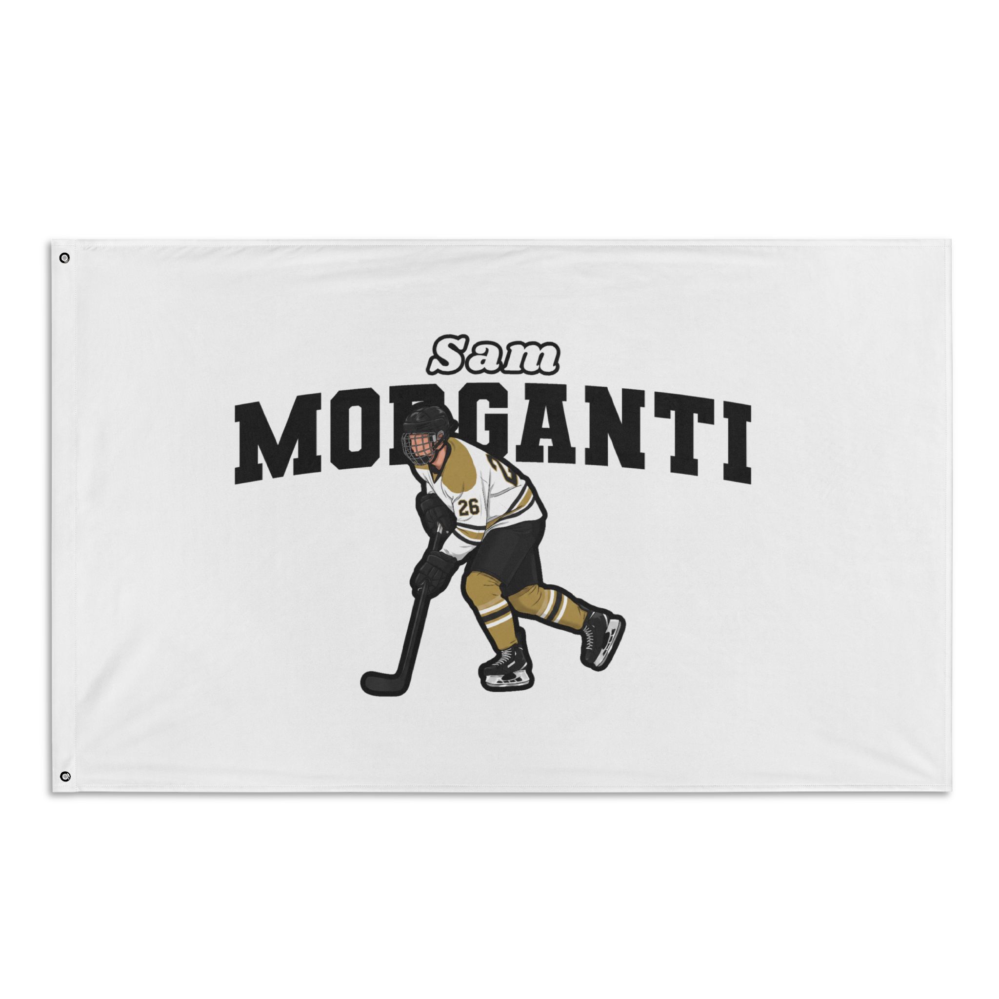 Flag (35 × 56 in) — character_name_arch in Classic