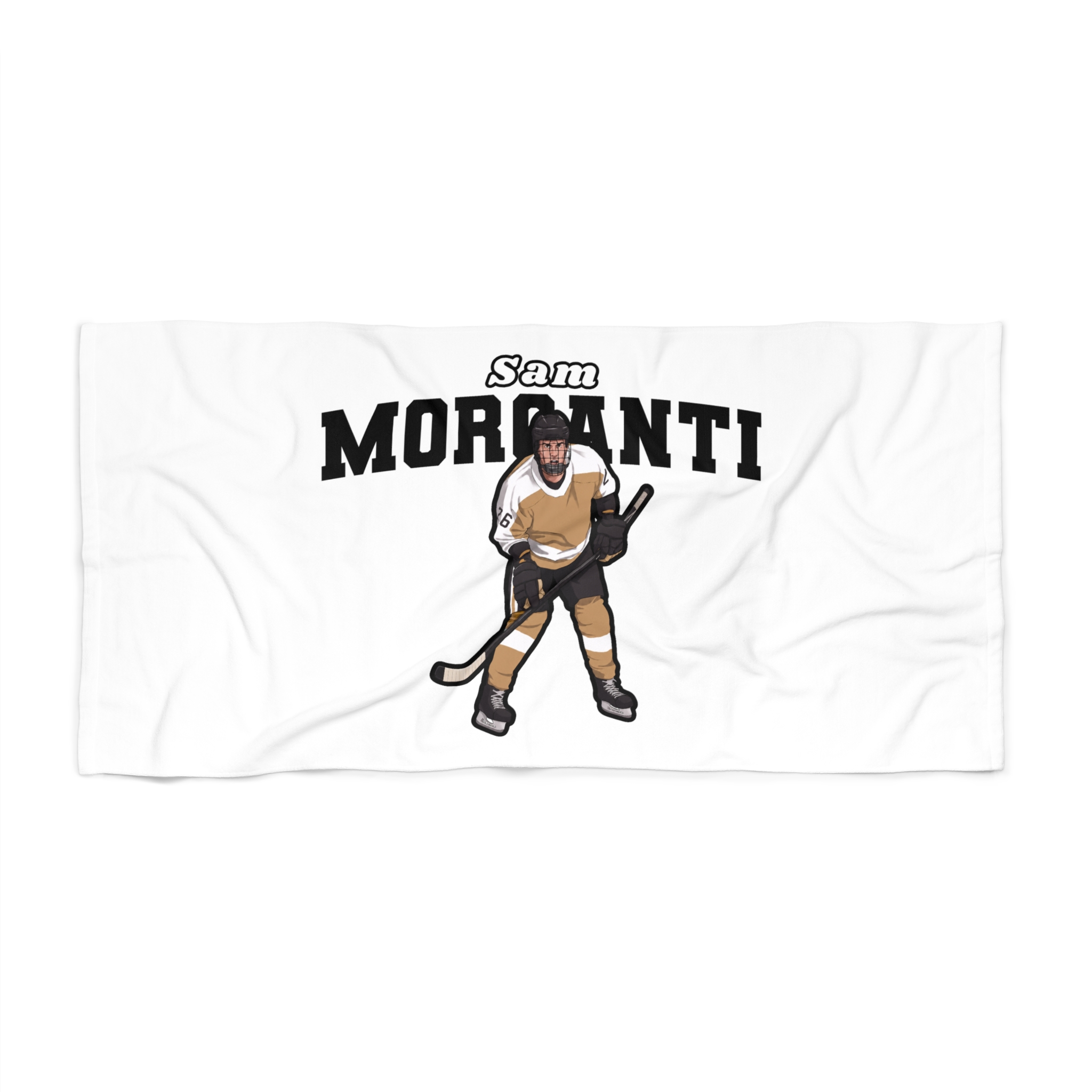 Beach Towel — character_name_arch in Classic