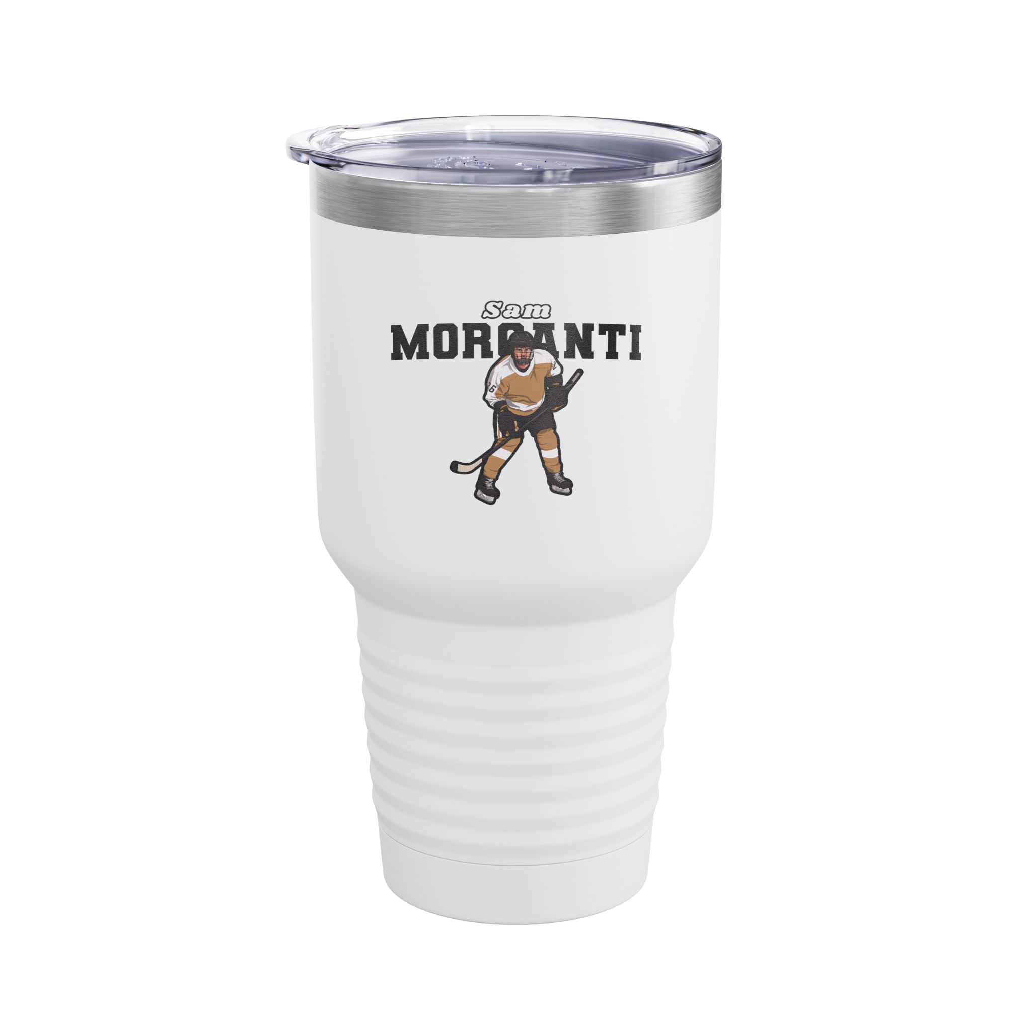 30oz Tumbler — character_name_arch in White