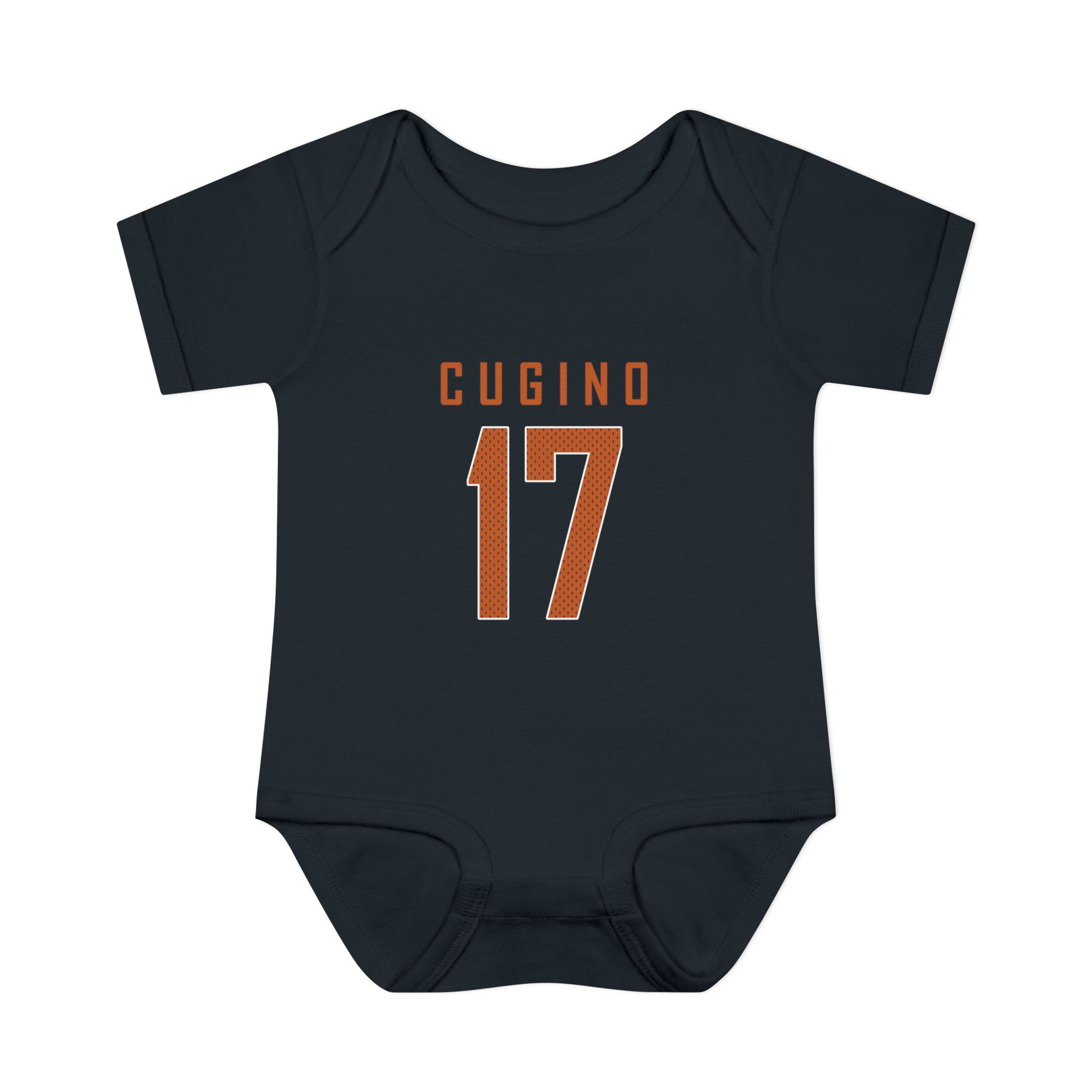 Baby Onesie — mesh_shirsey in Black