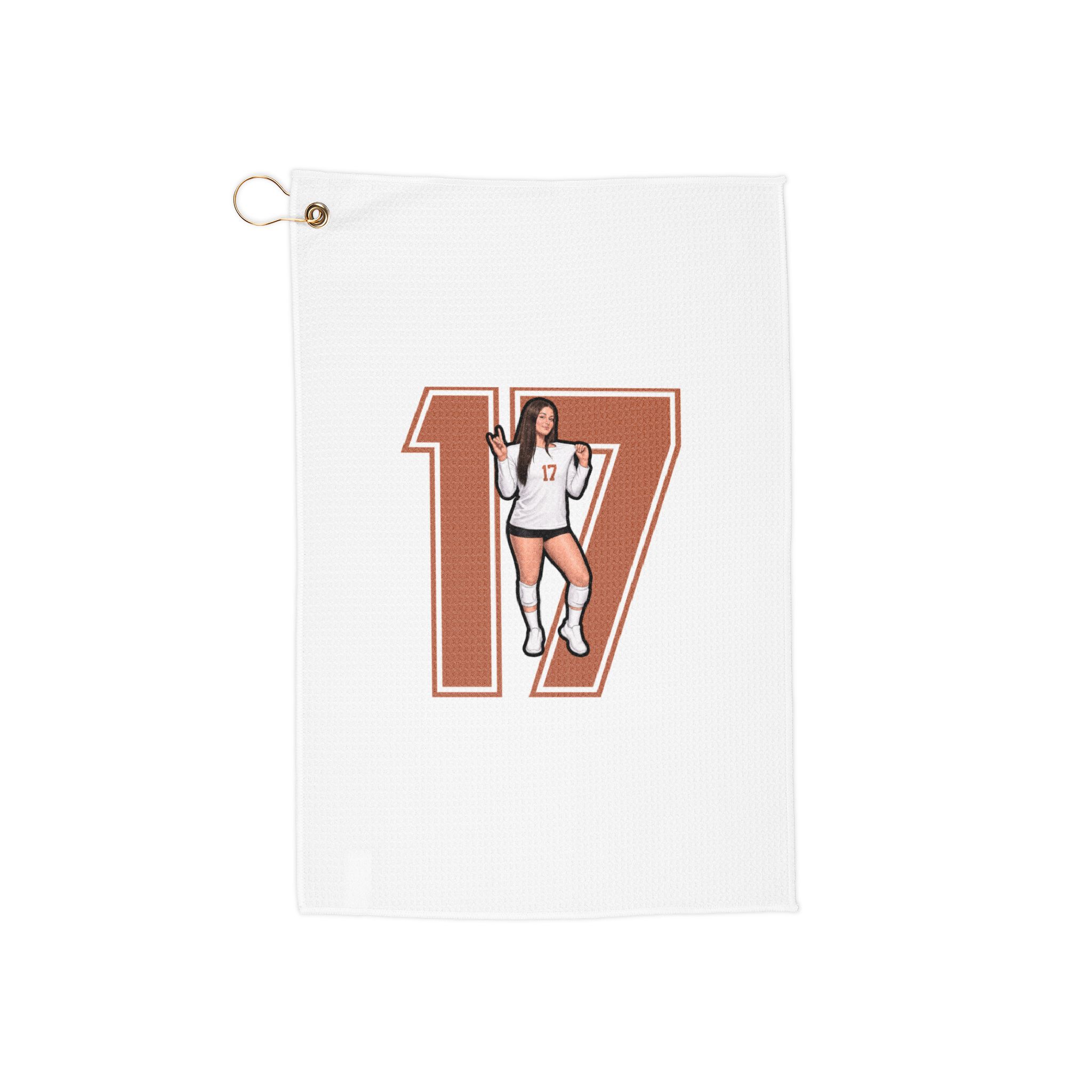 Golf Towel — character_number in Classic