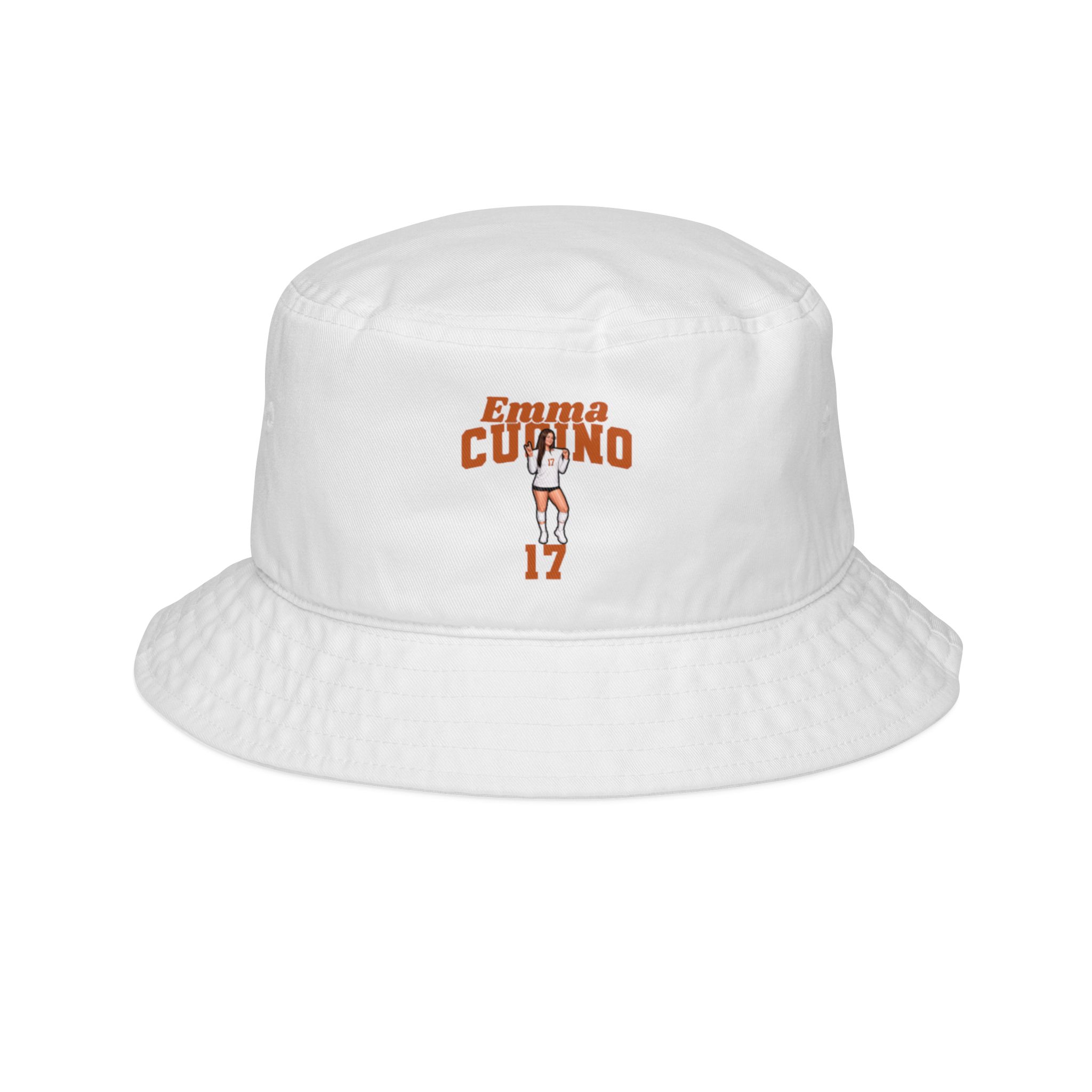 Bucket Hat — character_signature_arch in White