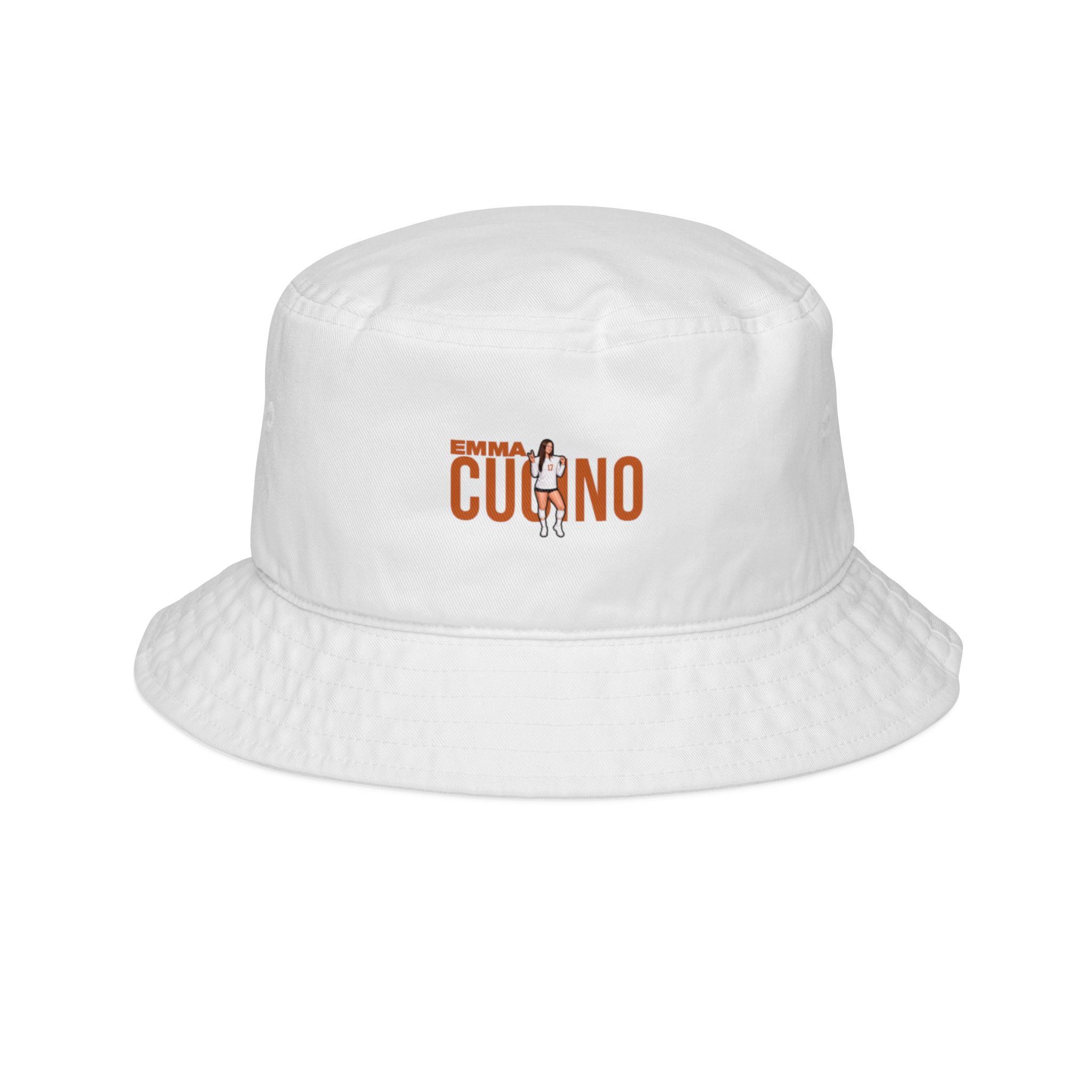 Bucket Hat — character_player_name in White