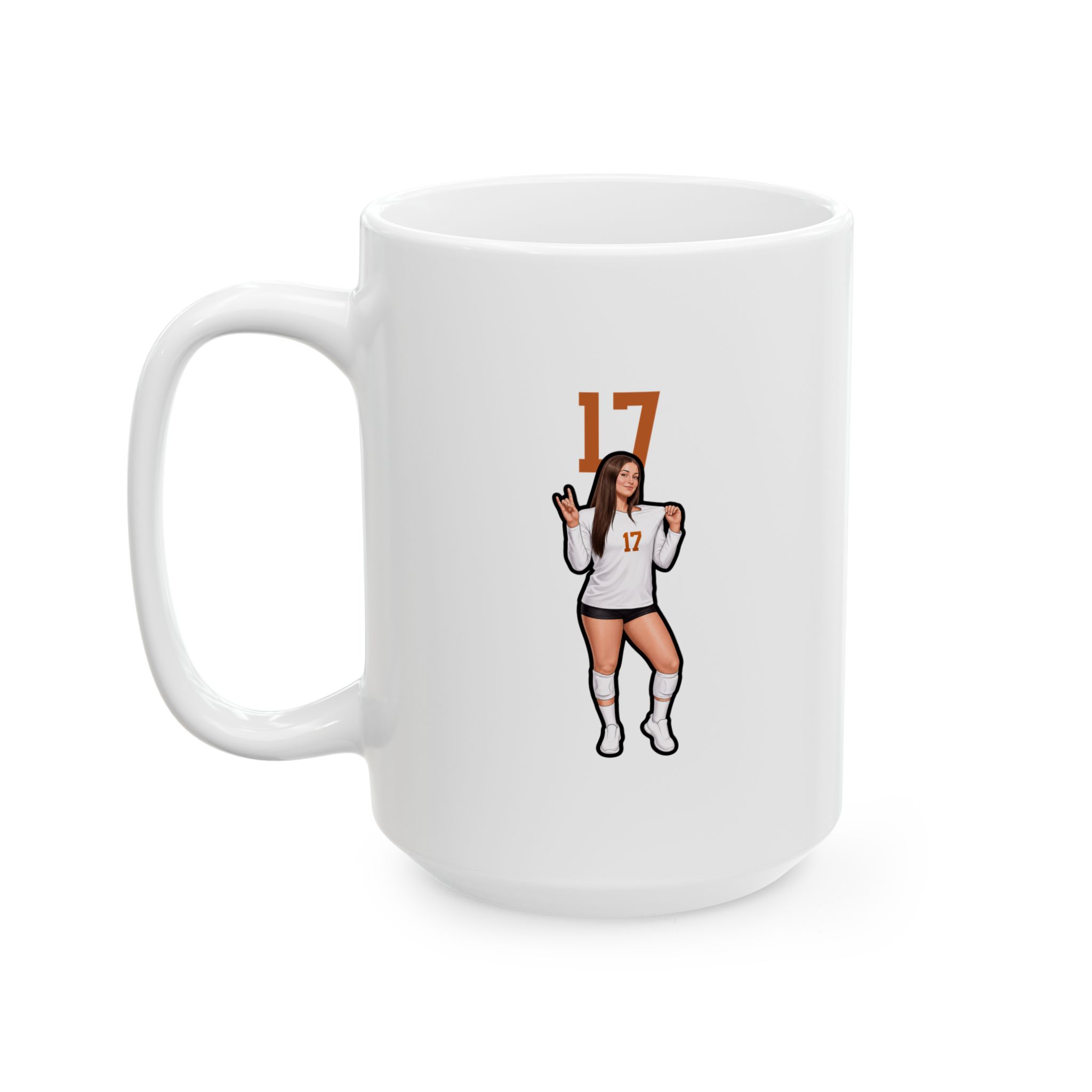 Coffee Mug — character_number_top in Classic