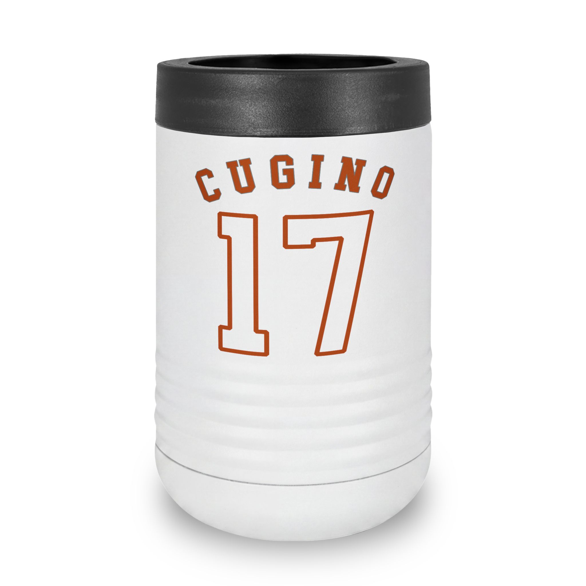 Stainless Can Cooler — shirsey_arch in White