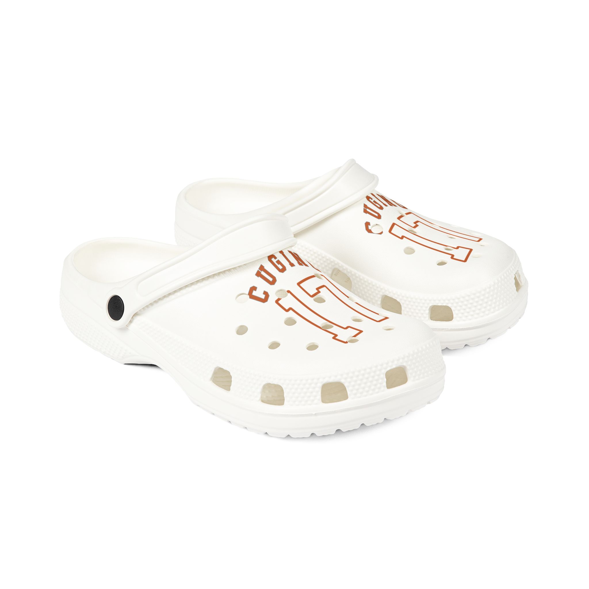 Rubber Clogs — shirsey_arch in White