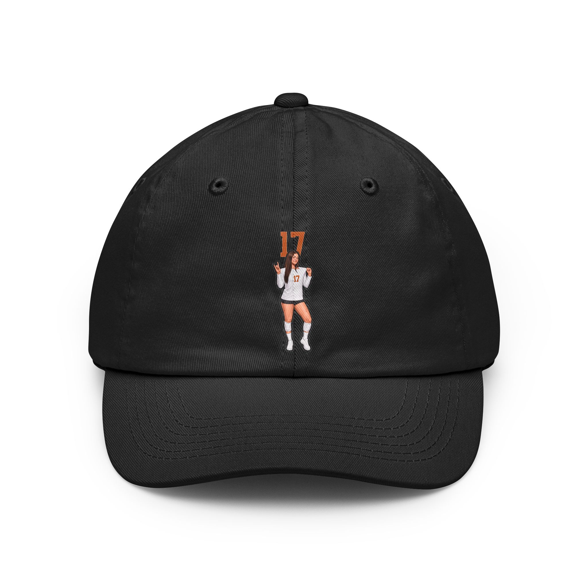 Classic Cap — character_number_top in Black