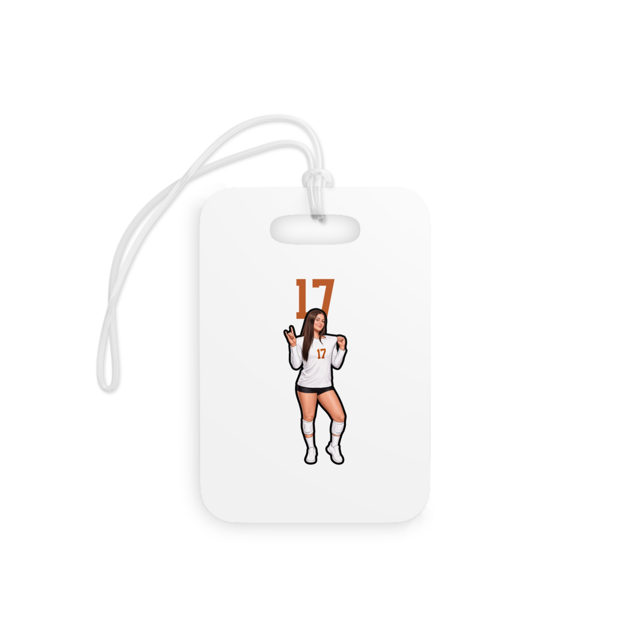 Bag Tag — character_number_top in Classic
