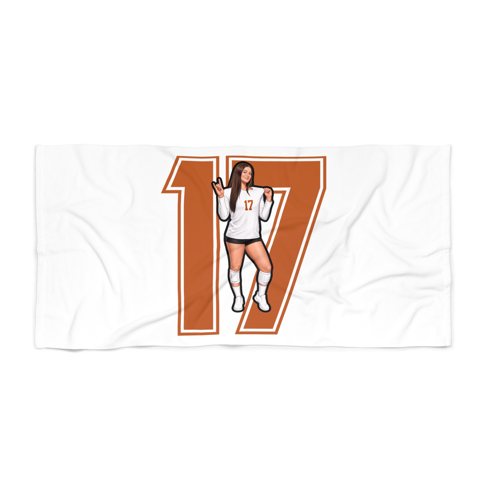 Beach Towel — character_number in Classic