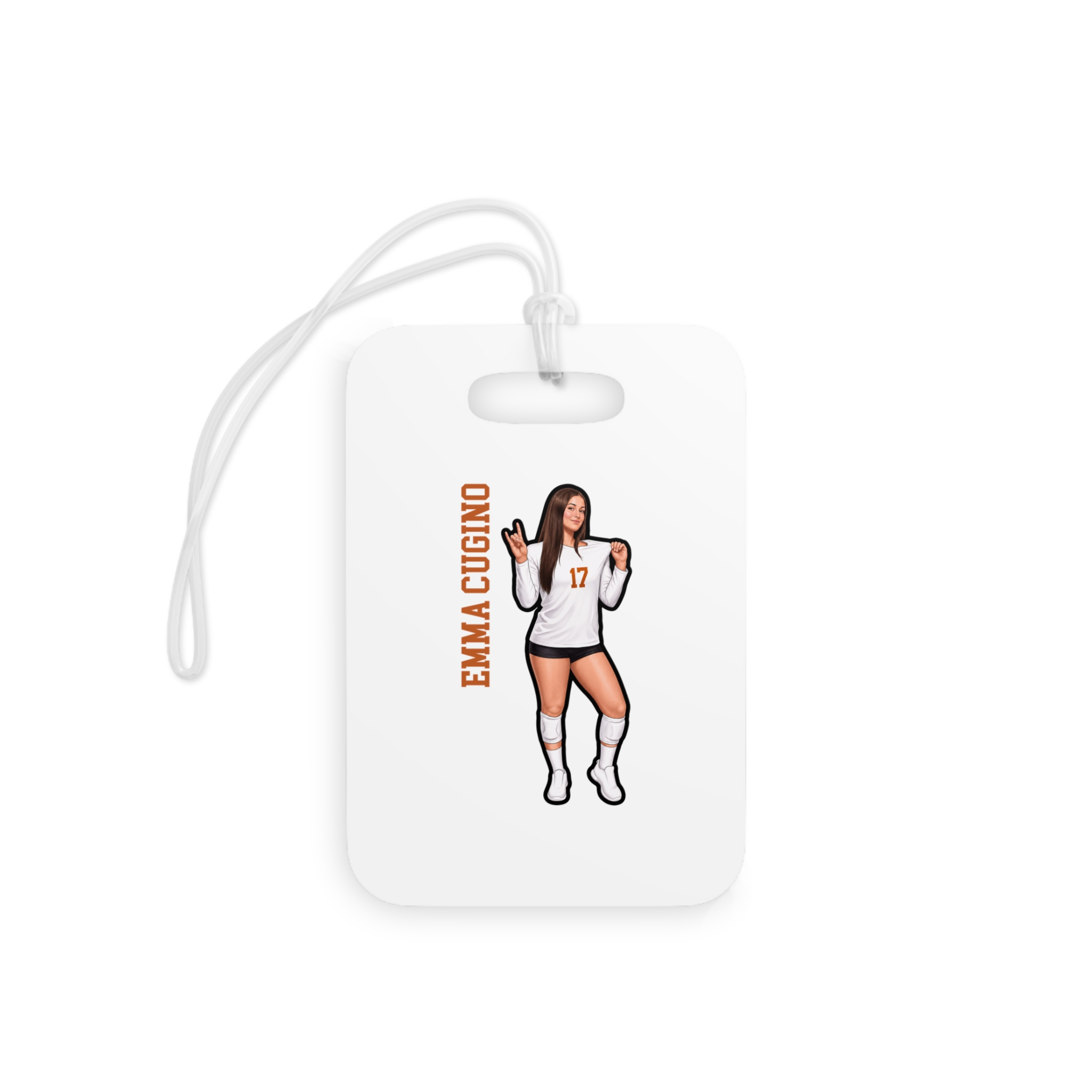 Bag Tag — character_name_vertical in Classic
