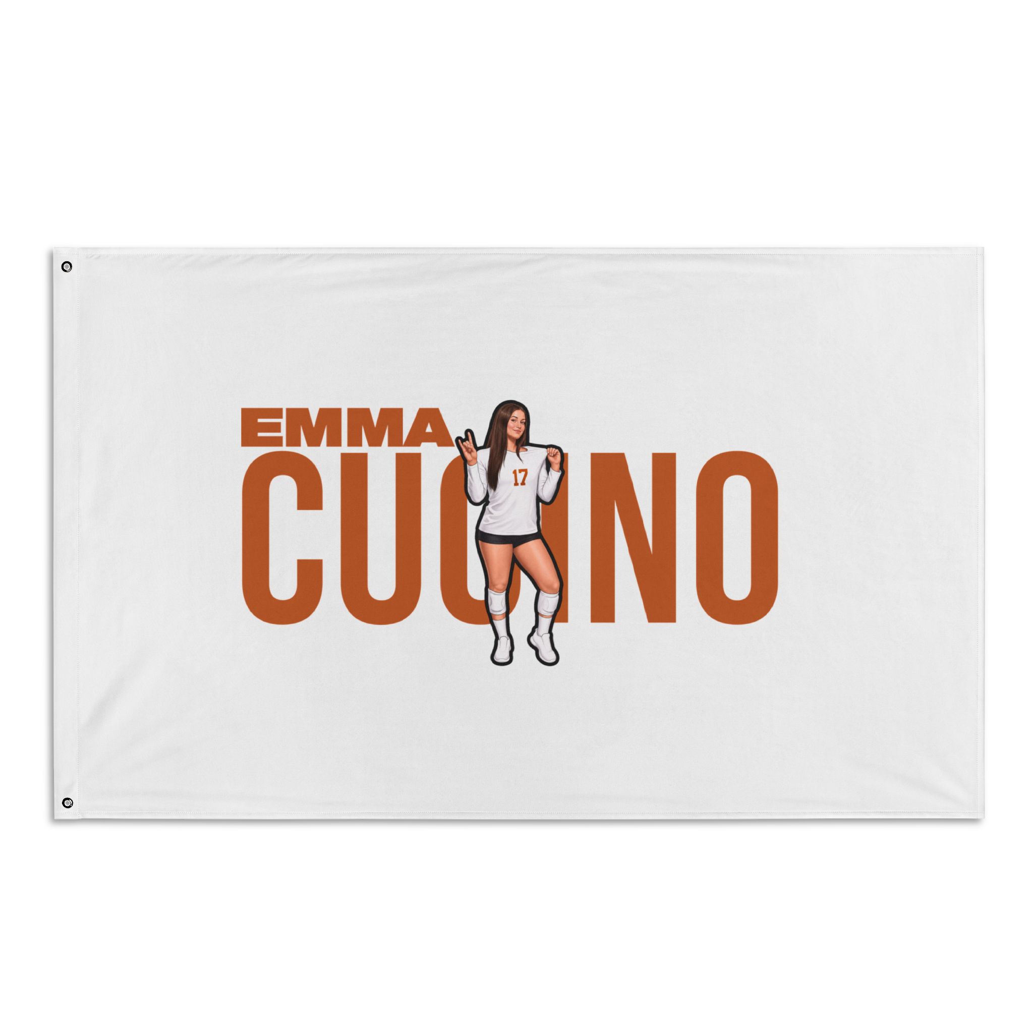 Flag (35 × 56 in) — character_player_name in Classic