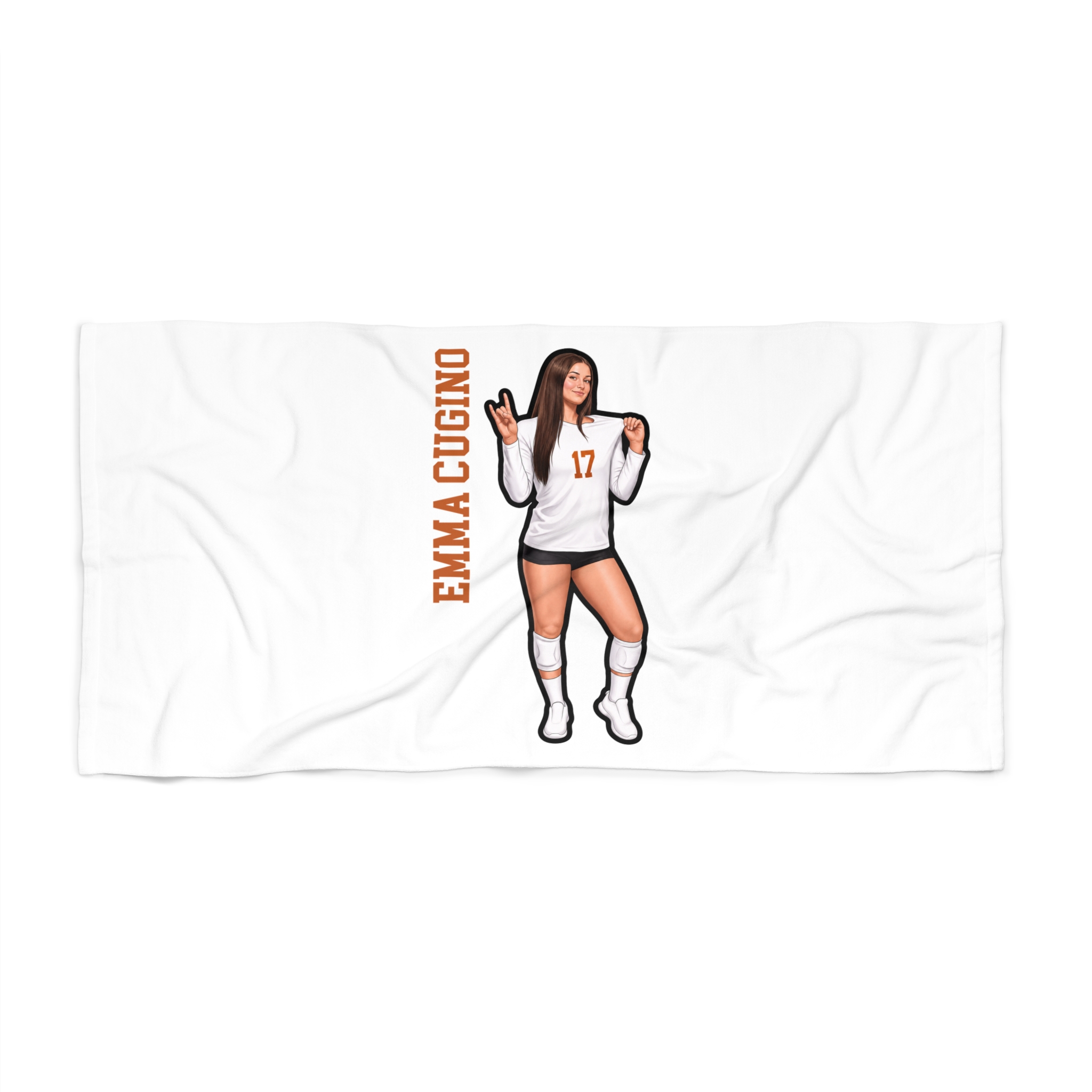 Beach Towel — character_name_vertical in Classic