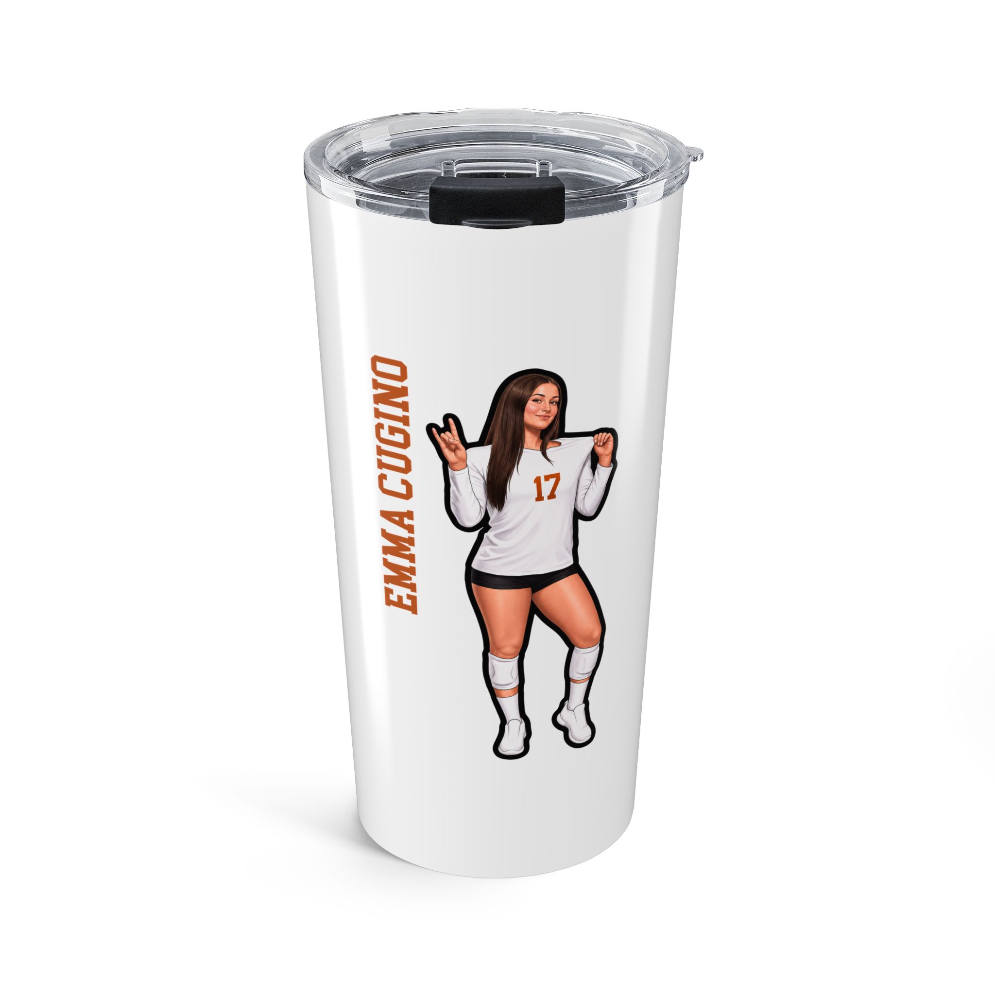 20oz Tumbler — character_name_vertical in Classic