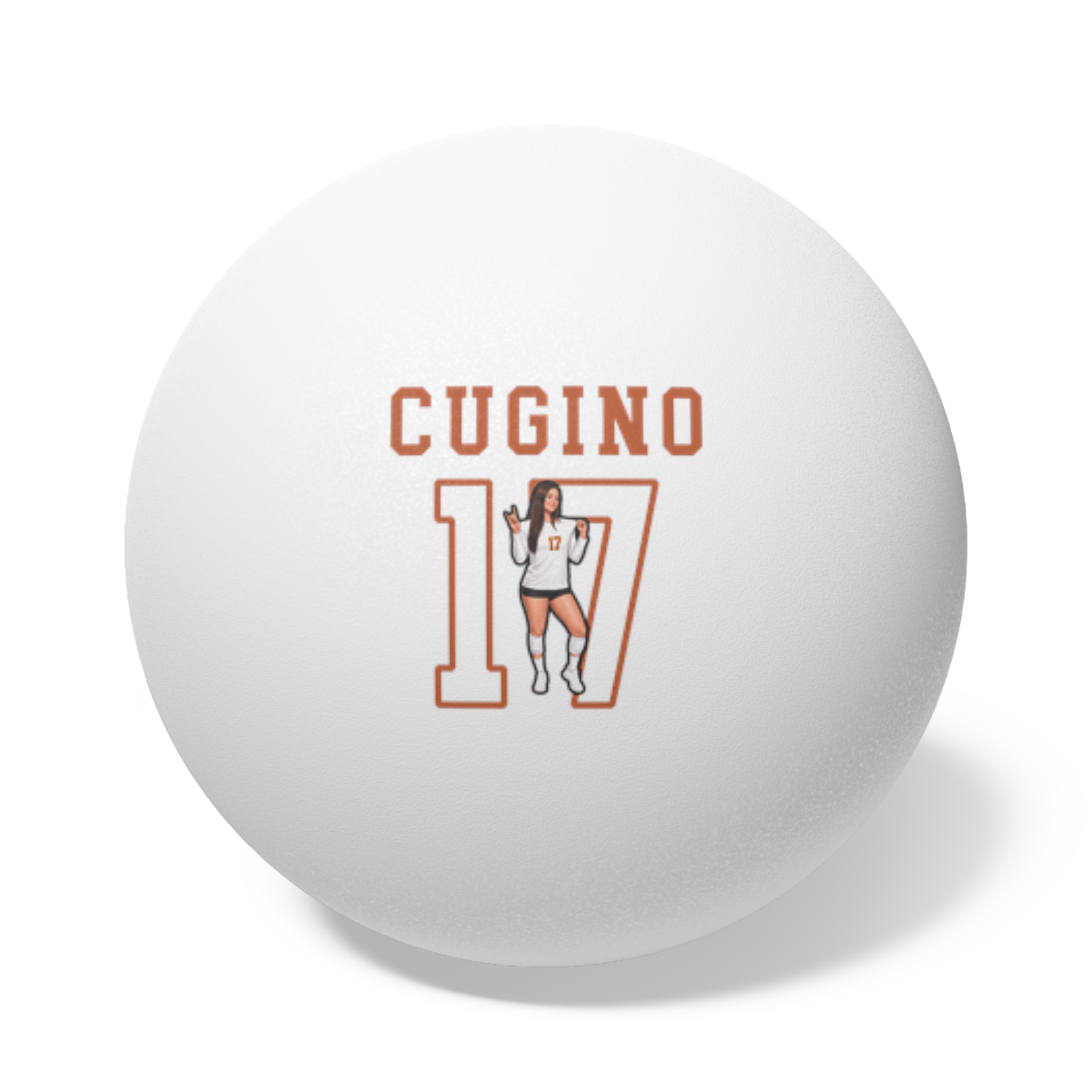 Ping Pong Balls, 6 pcs — character_shirsey in White