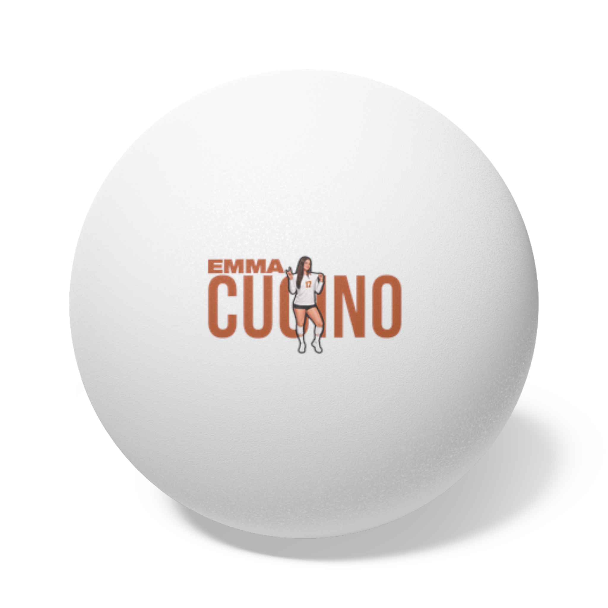 Ping Pong Balls, 6 pcs — character_player_name in White