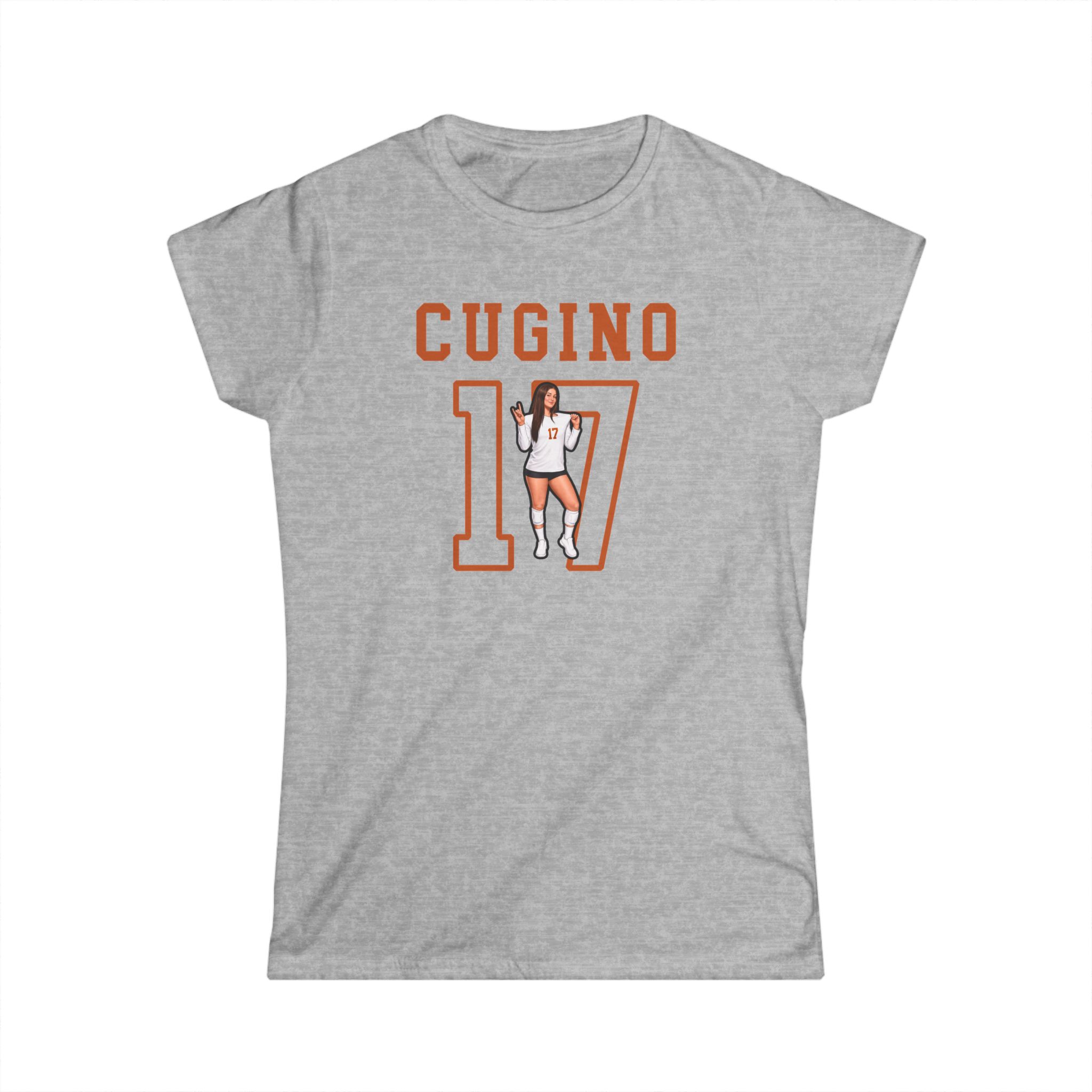 Women's Softstyle Tee — character_shirsey in Grey