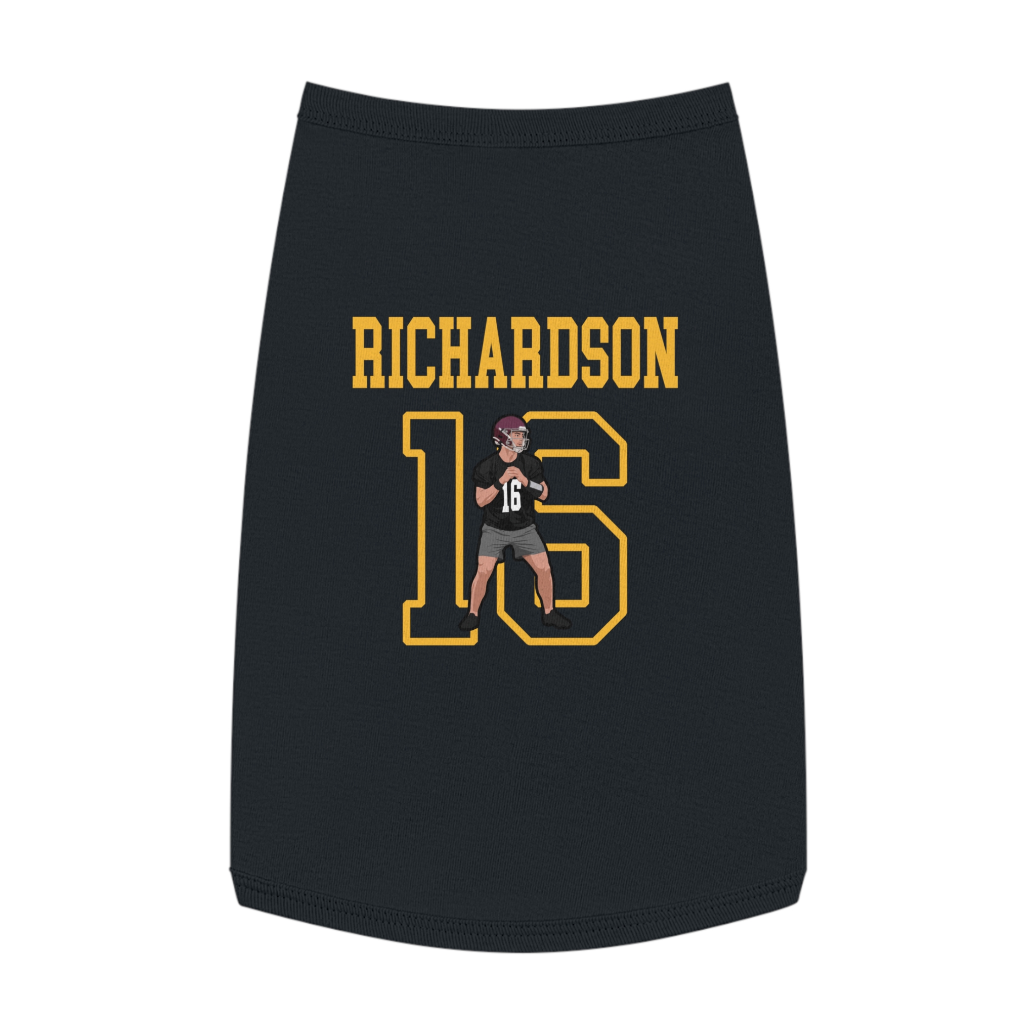 Pet Tank Top — character_shirsey in Black