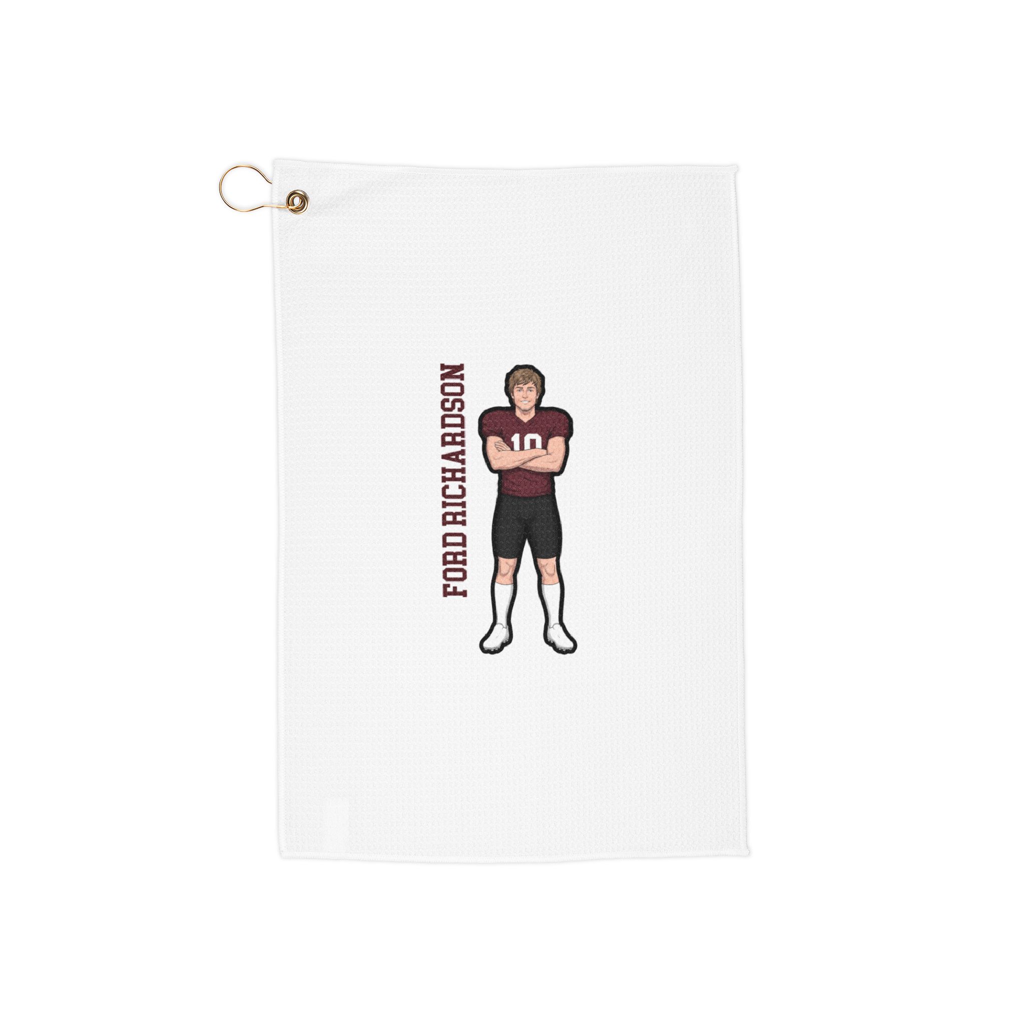 Golf Towel — character_name_vertical in Classic