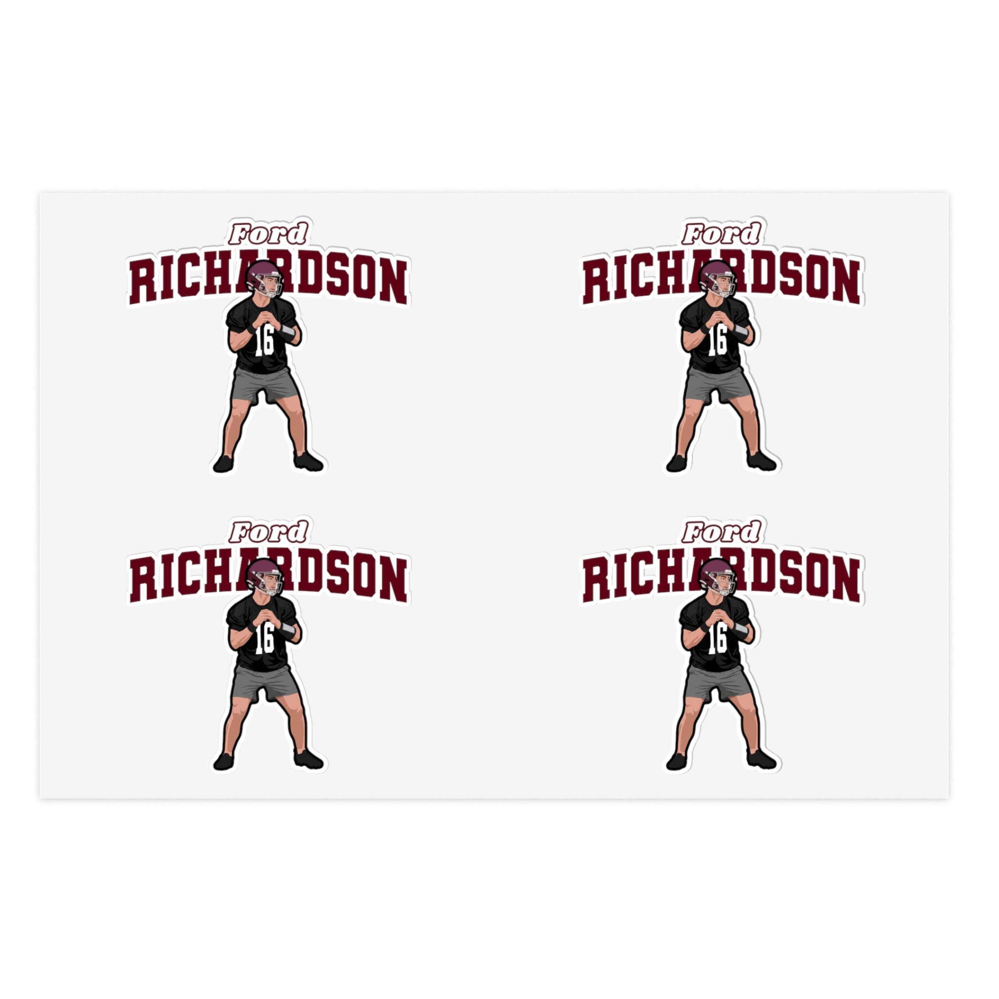 Sticker Sheet — character_name_arch in Classic