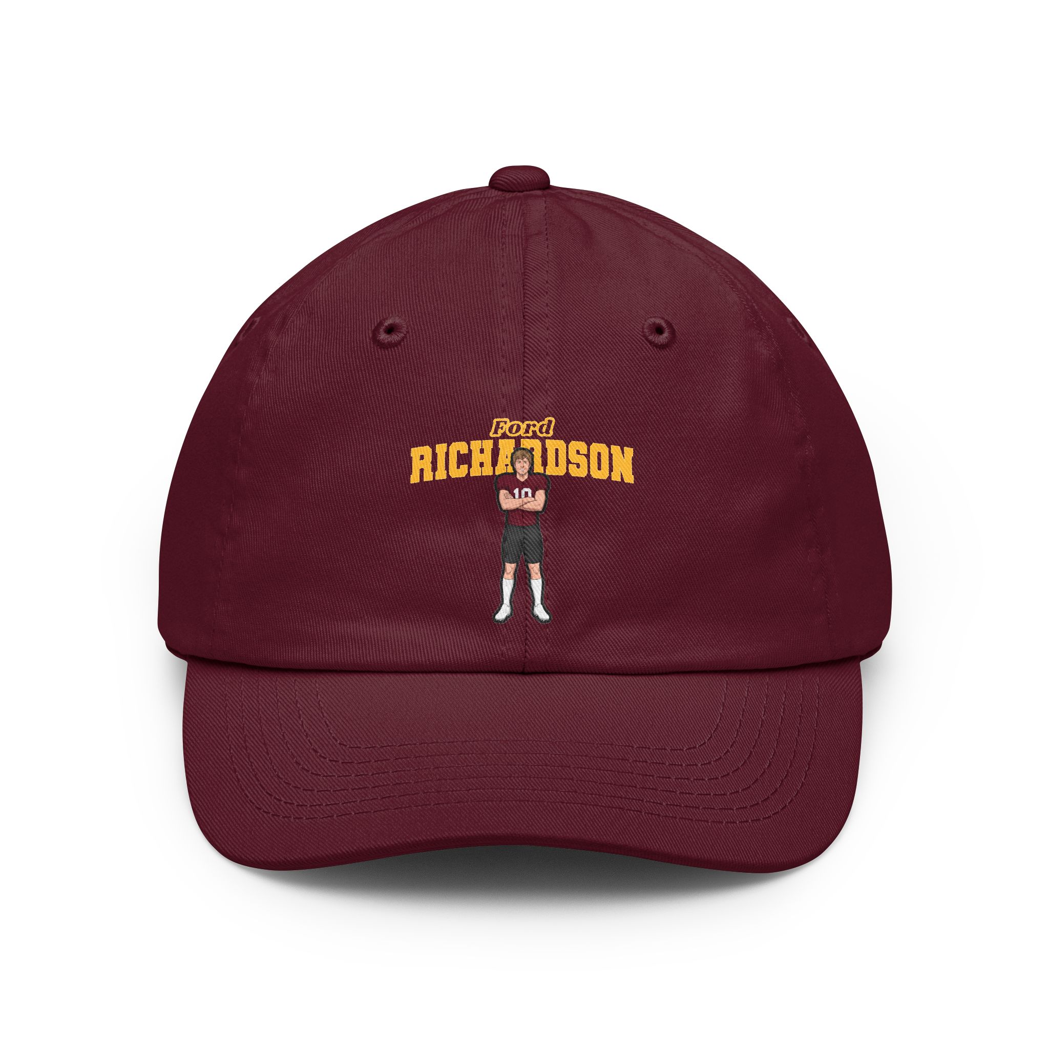 Classic Cap — character_name_arch in Maroon