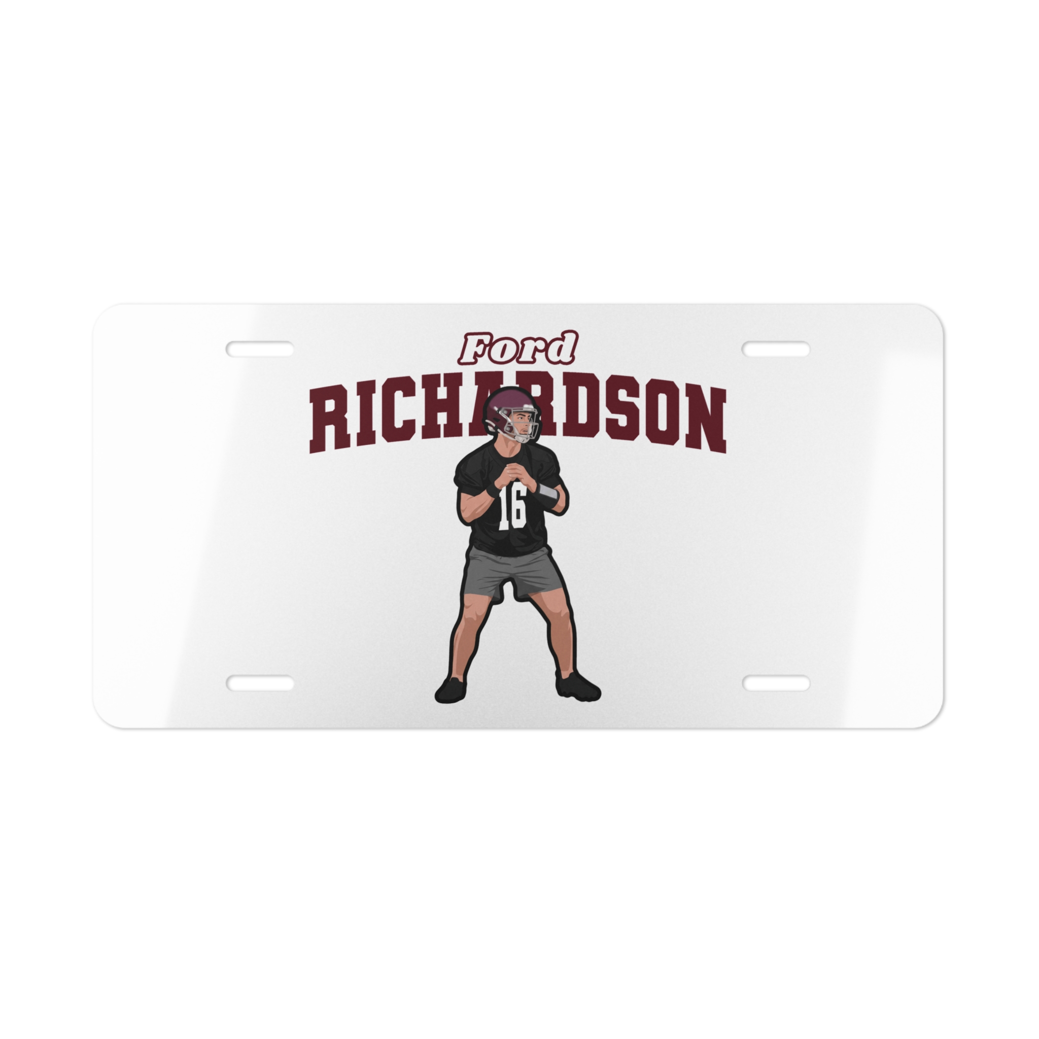 License Plate — character_name_arch in Classic