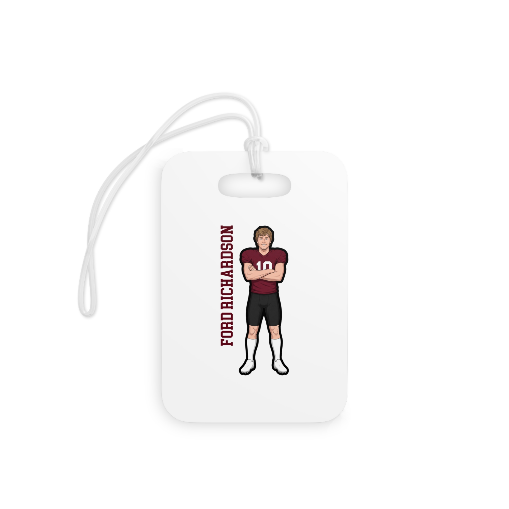 Bag Tag — character_name_vertical in Classic
