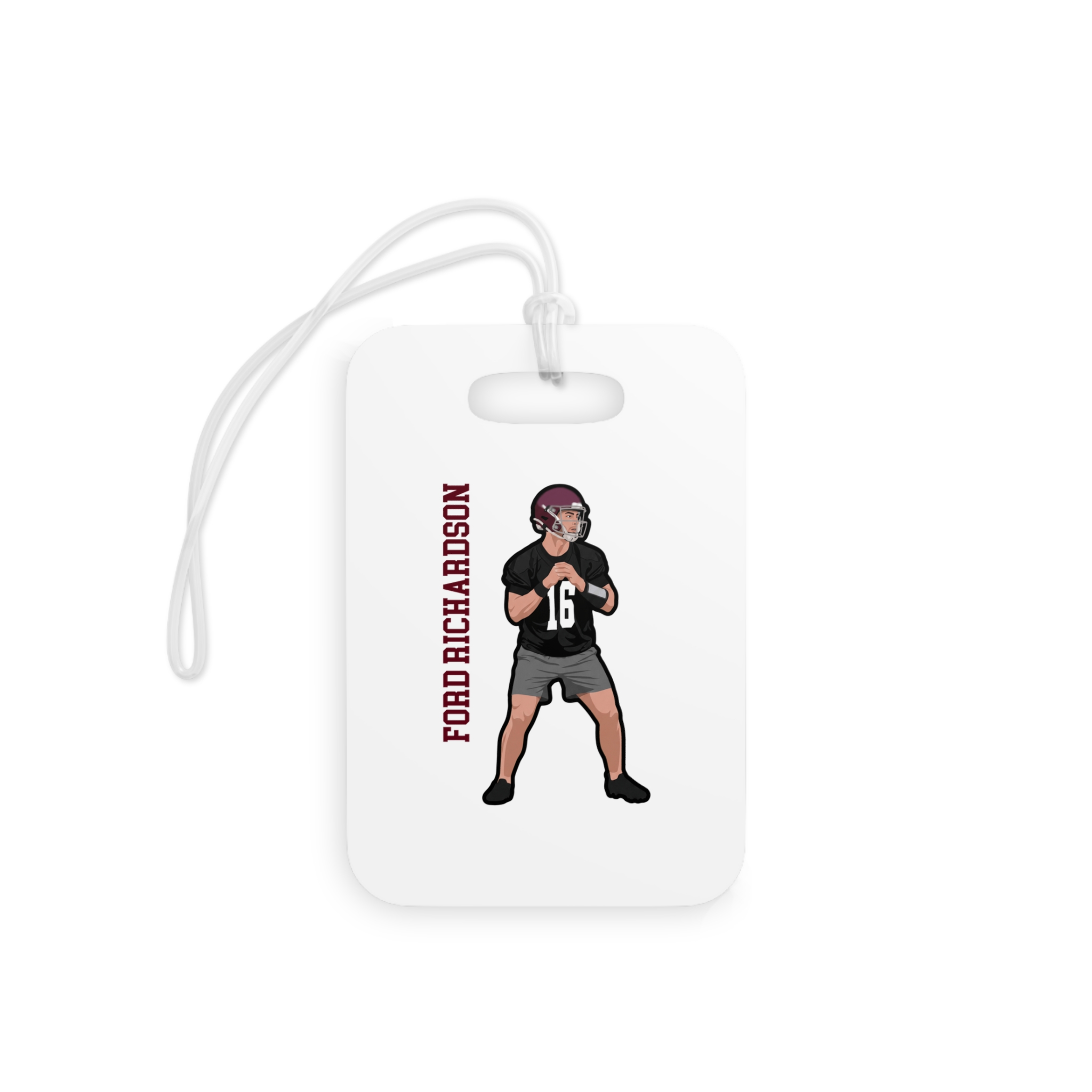 Bag Tag — character_name_vertical in Classic