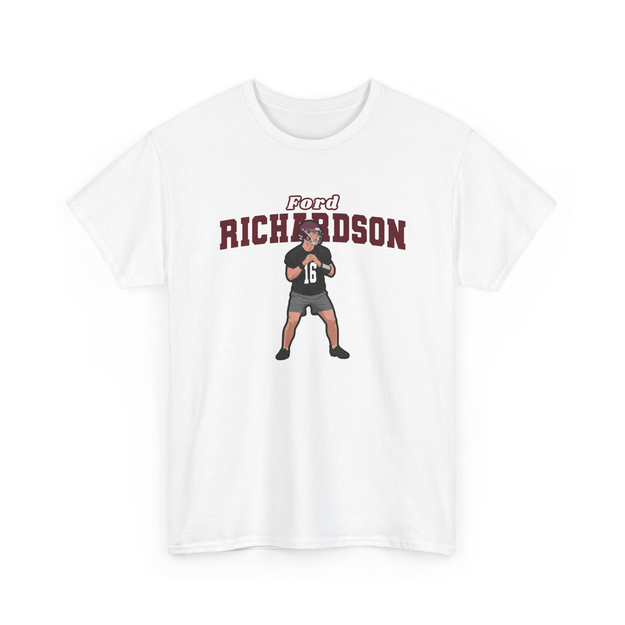 Tee — character_name_arch in White