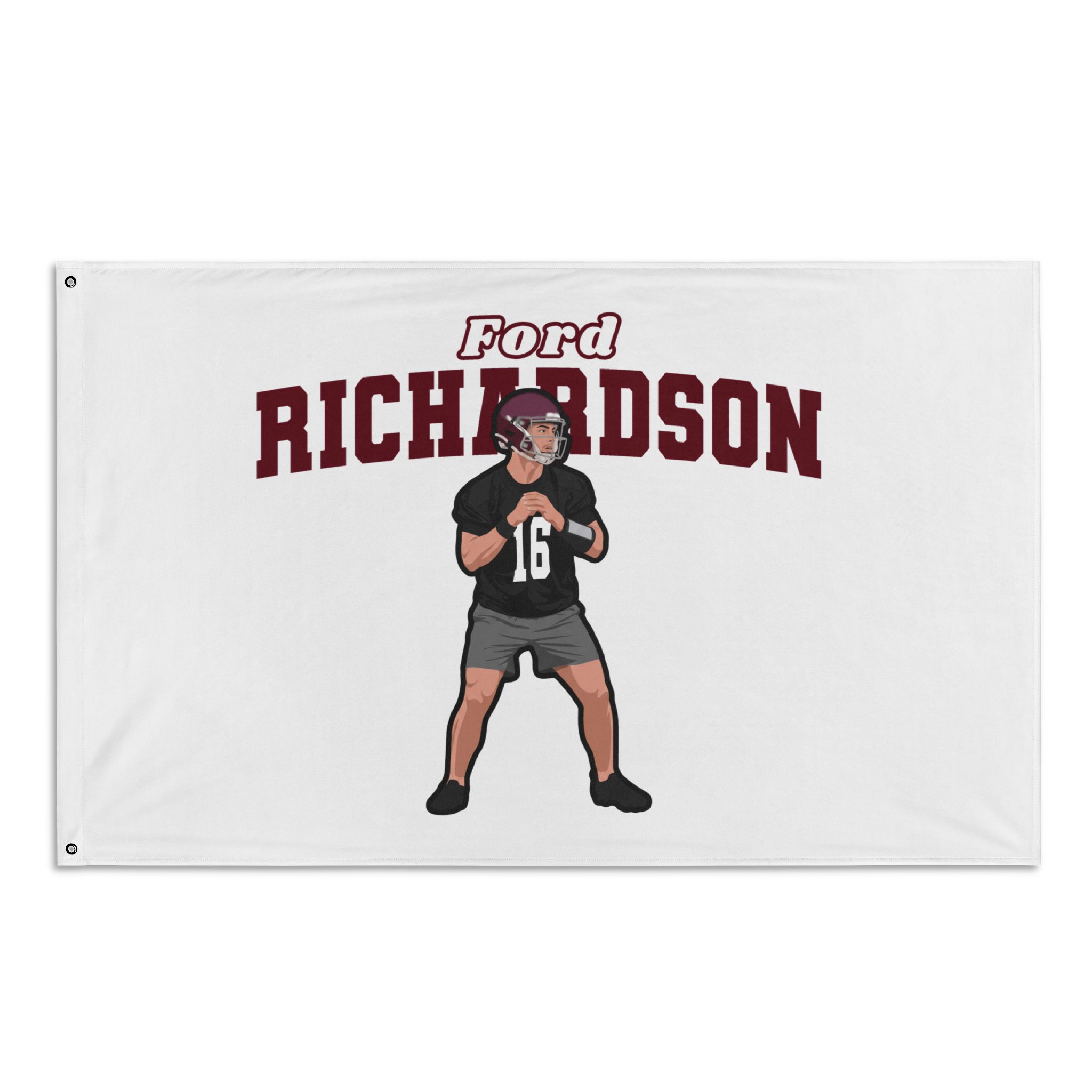 Flag (35 × 56 in) — character_name_arch in Classic