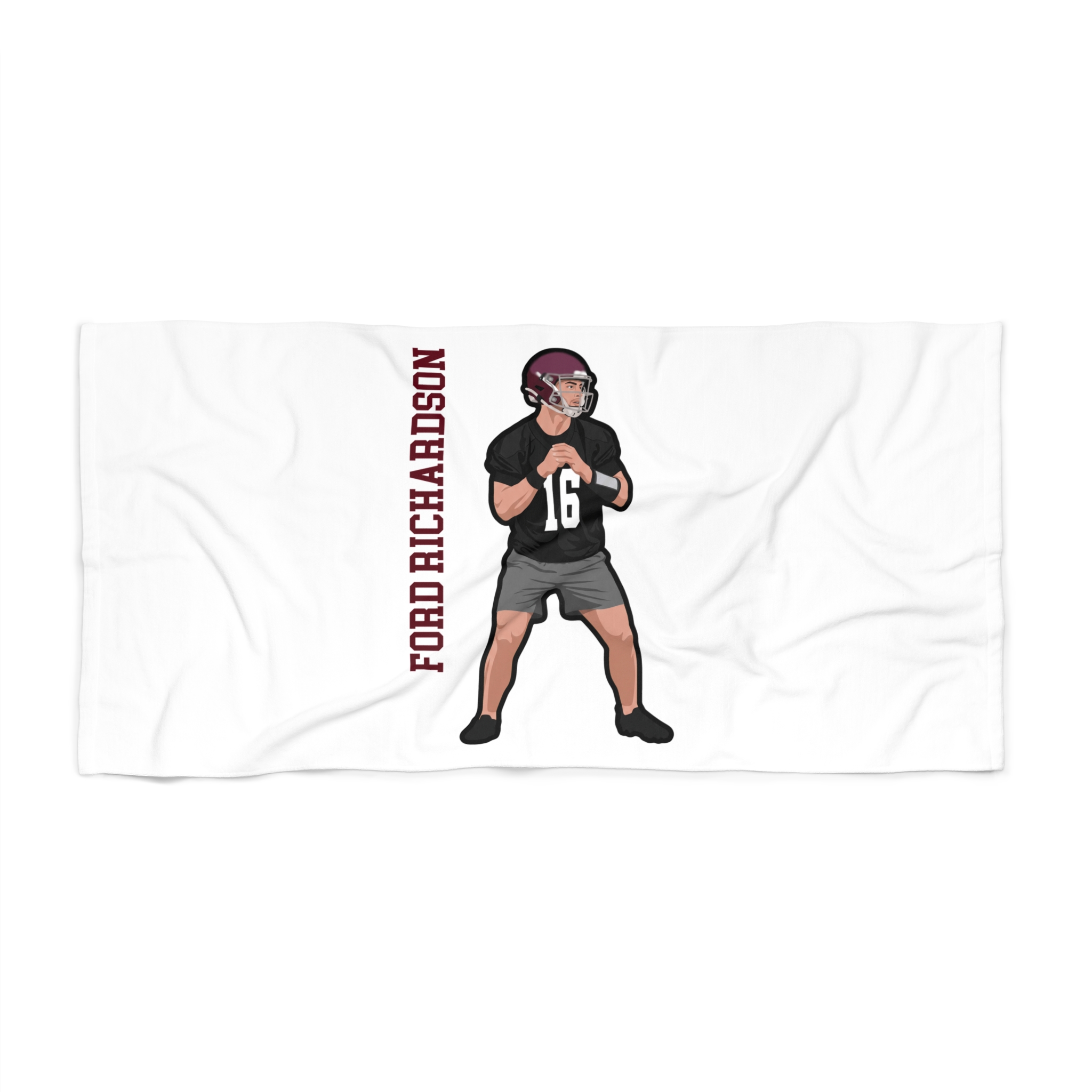 Beach Towel — character_name_vertical in Classic