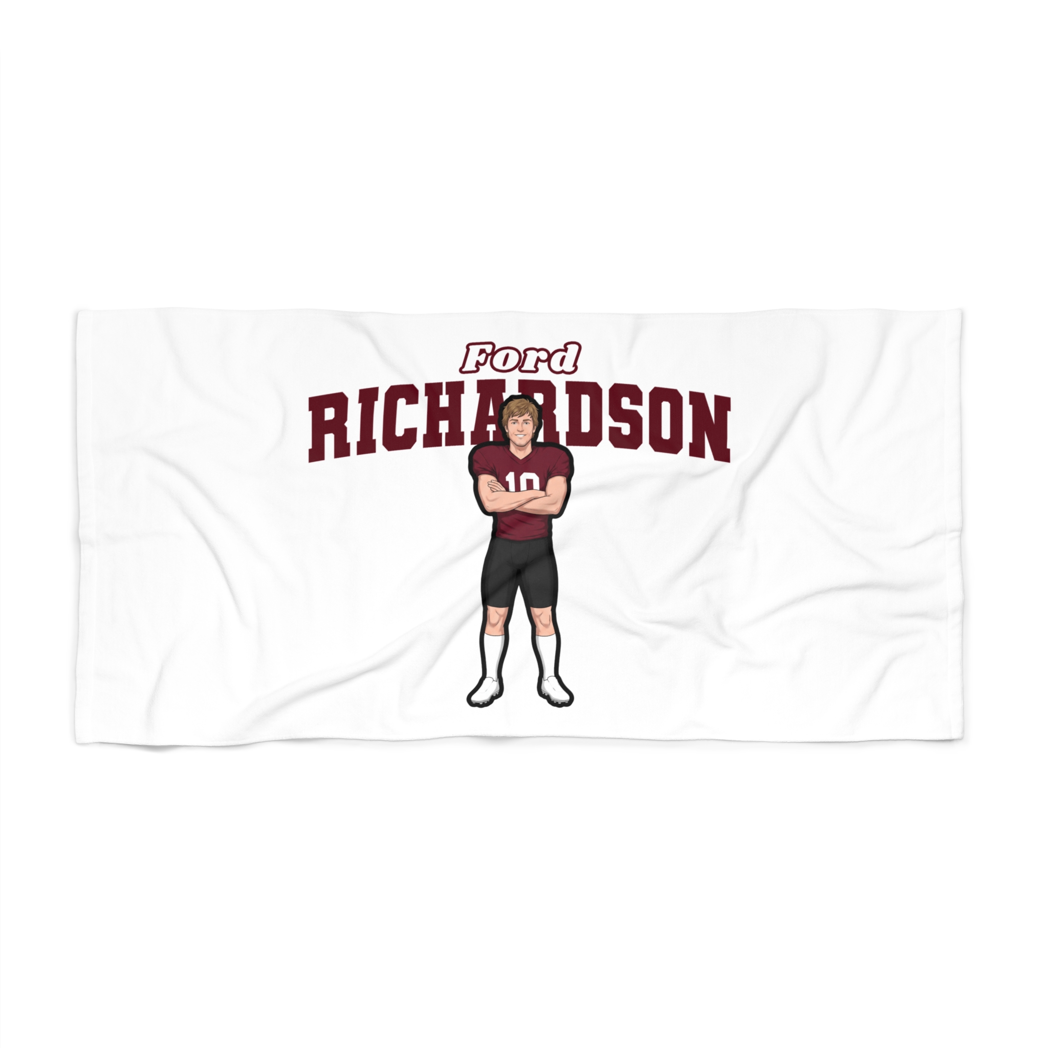 Beach Towel — character_name_arch in Classic