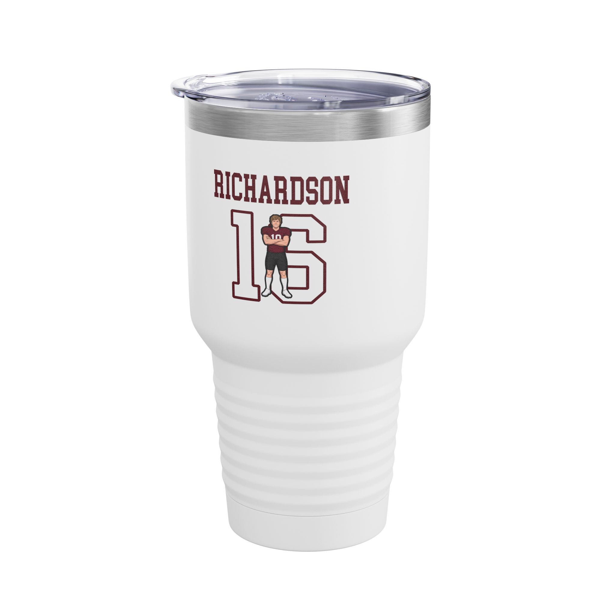 30oz Tumbler — character_shirsey in White
