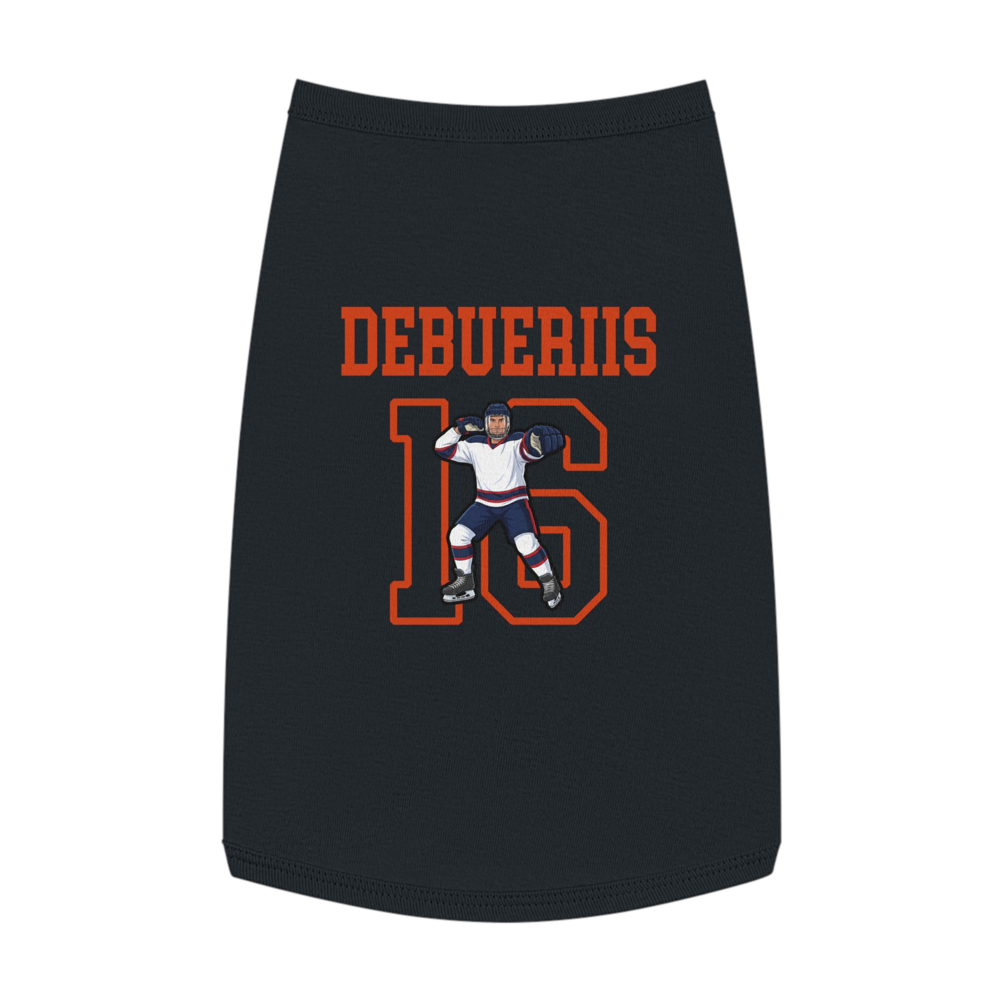 Pet Tank Top — character_shirsey in Black