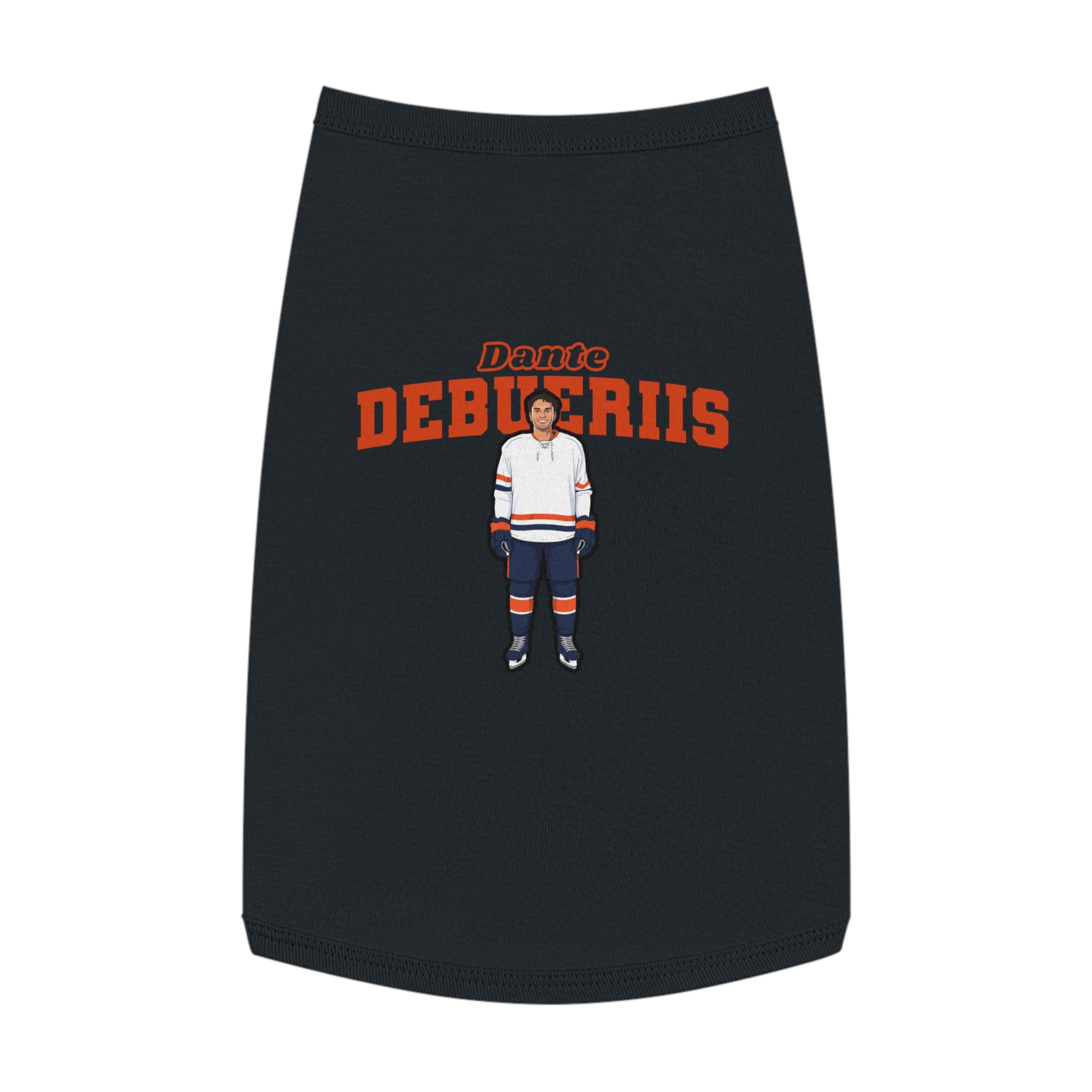 Pet Tank Top — character_name_arch in Black