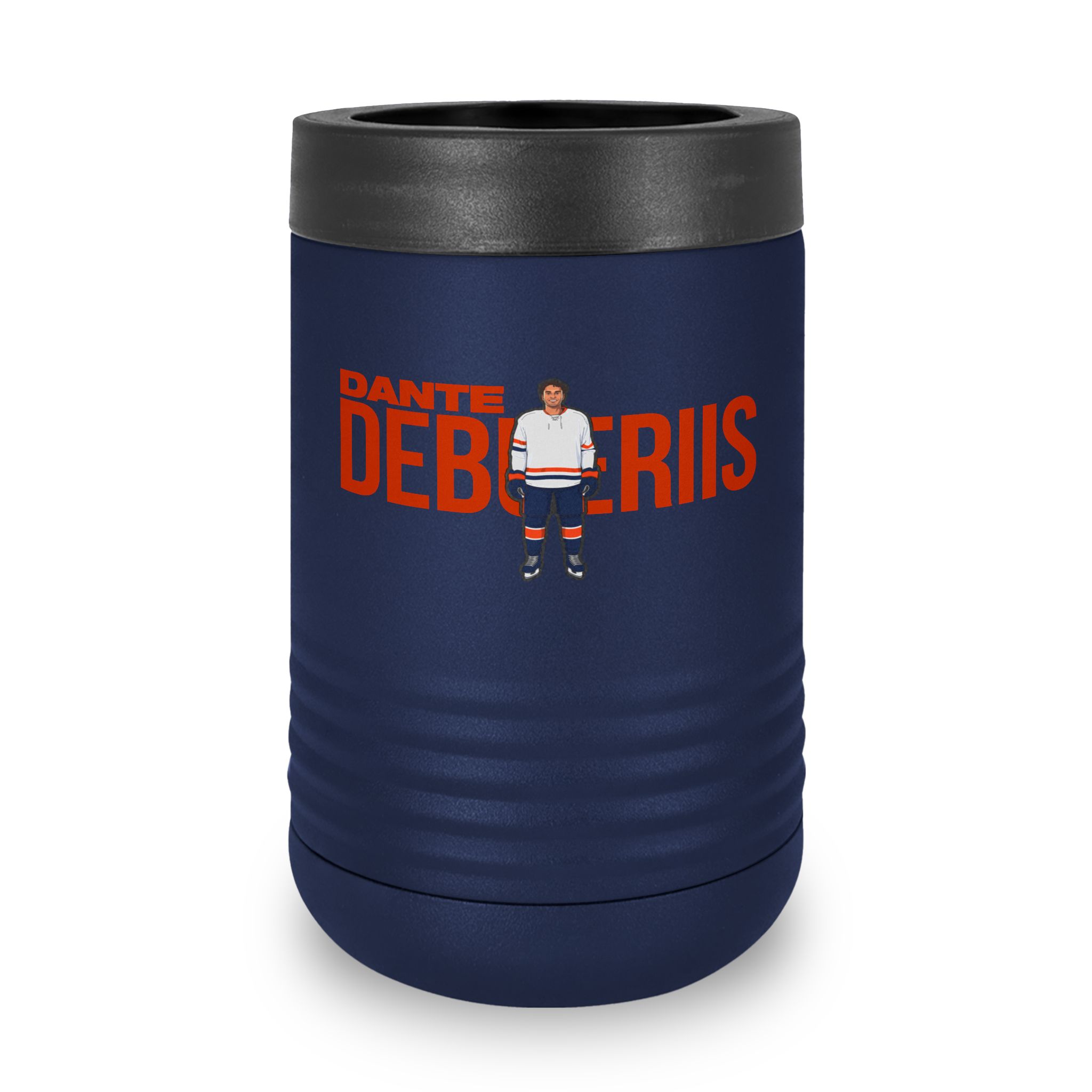 Stainless Can Cooler — character_player_name in Navy