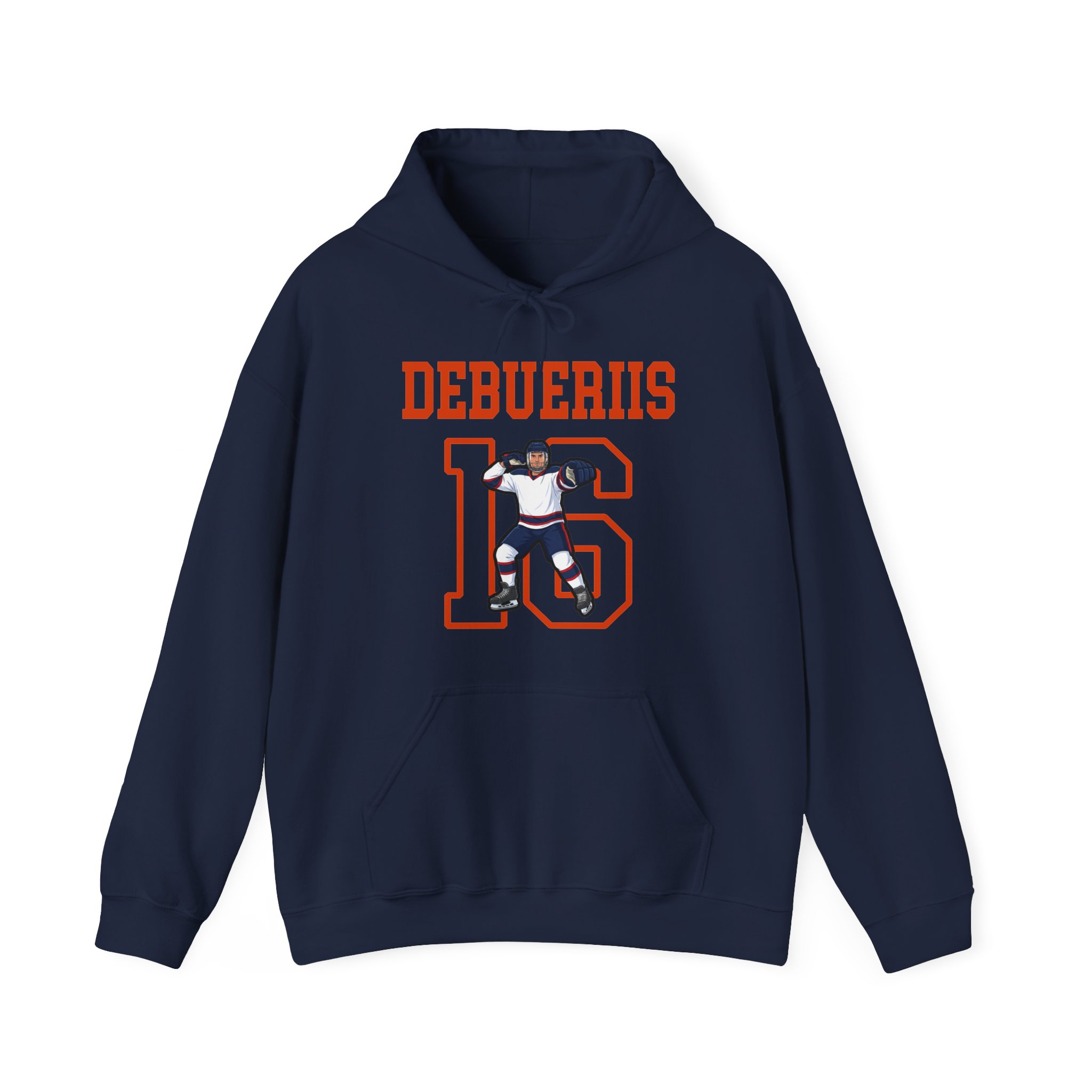 Hoodie — character_shirsey in Navy