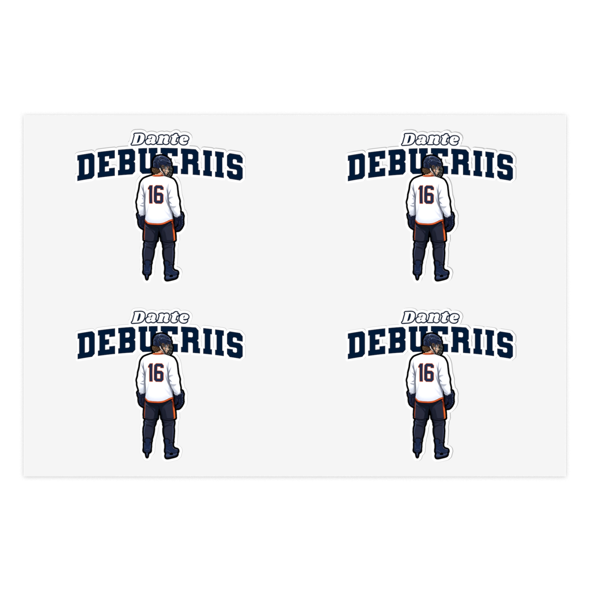 Sticker Sheet — character_name_arch in Classic