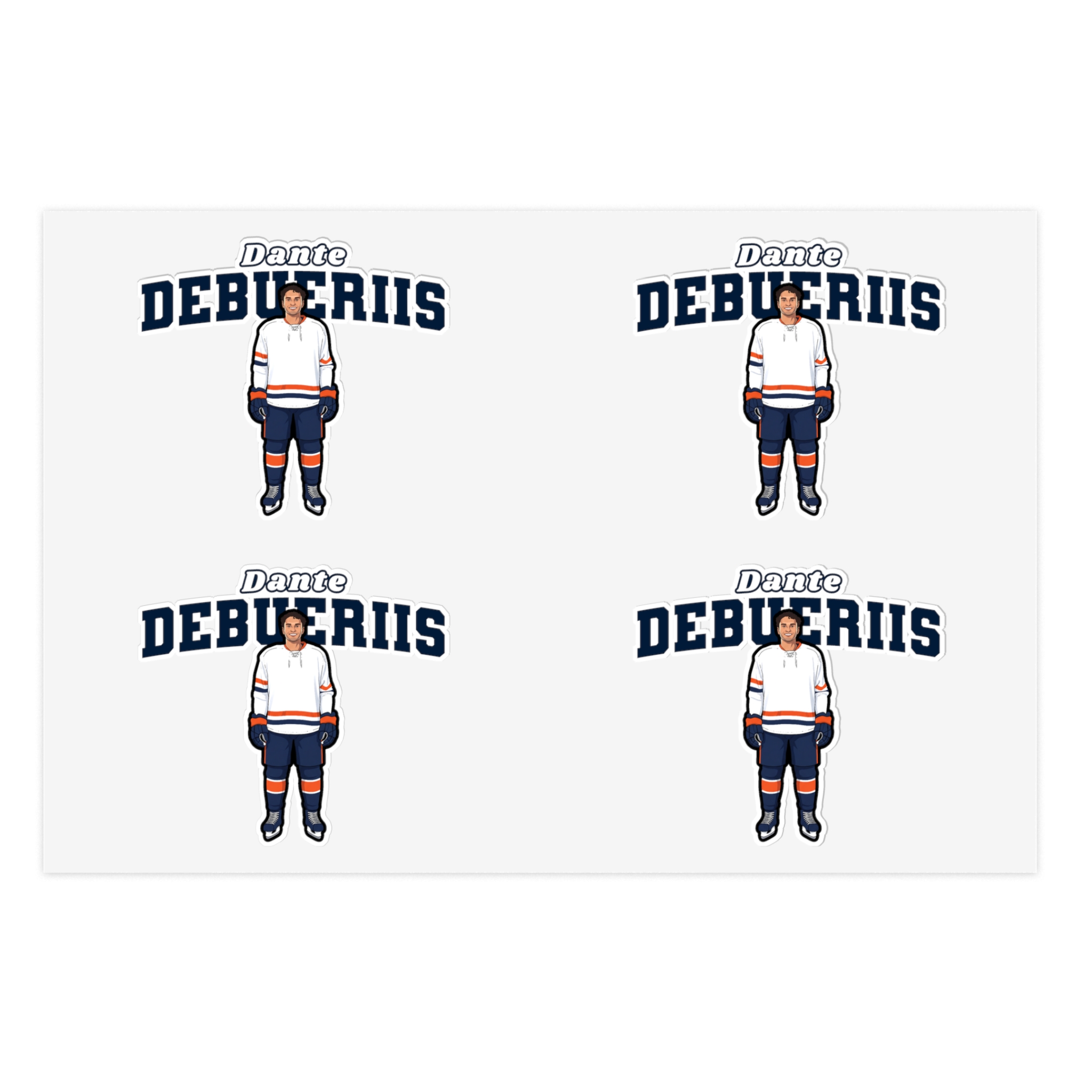Sticker Sheet — character_name_arch in Classic